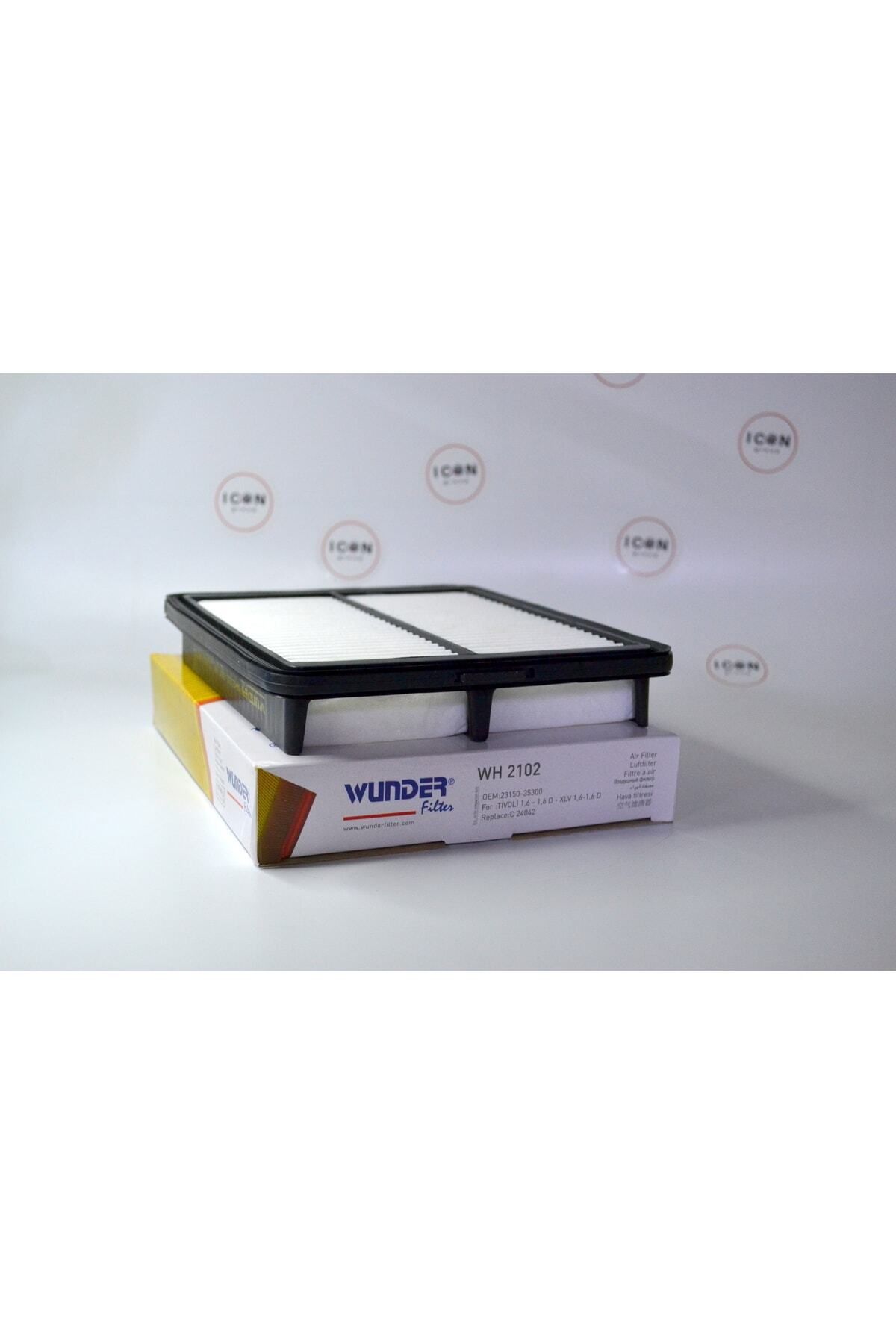 WUNDER FILTER-Icon Group - Ssangyong Tivoli 1.6 - 1.6 D Air Filter - Wh 2102 2