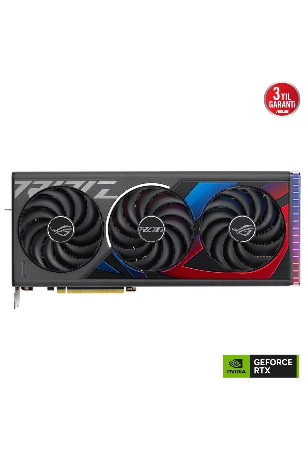 ASUS-ROG Strix GeForce RTX 4070 Ti Super 16GB GDDR6X OC Edition 256 Bit DLSS 3 Graphics Card 8
