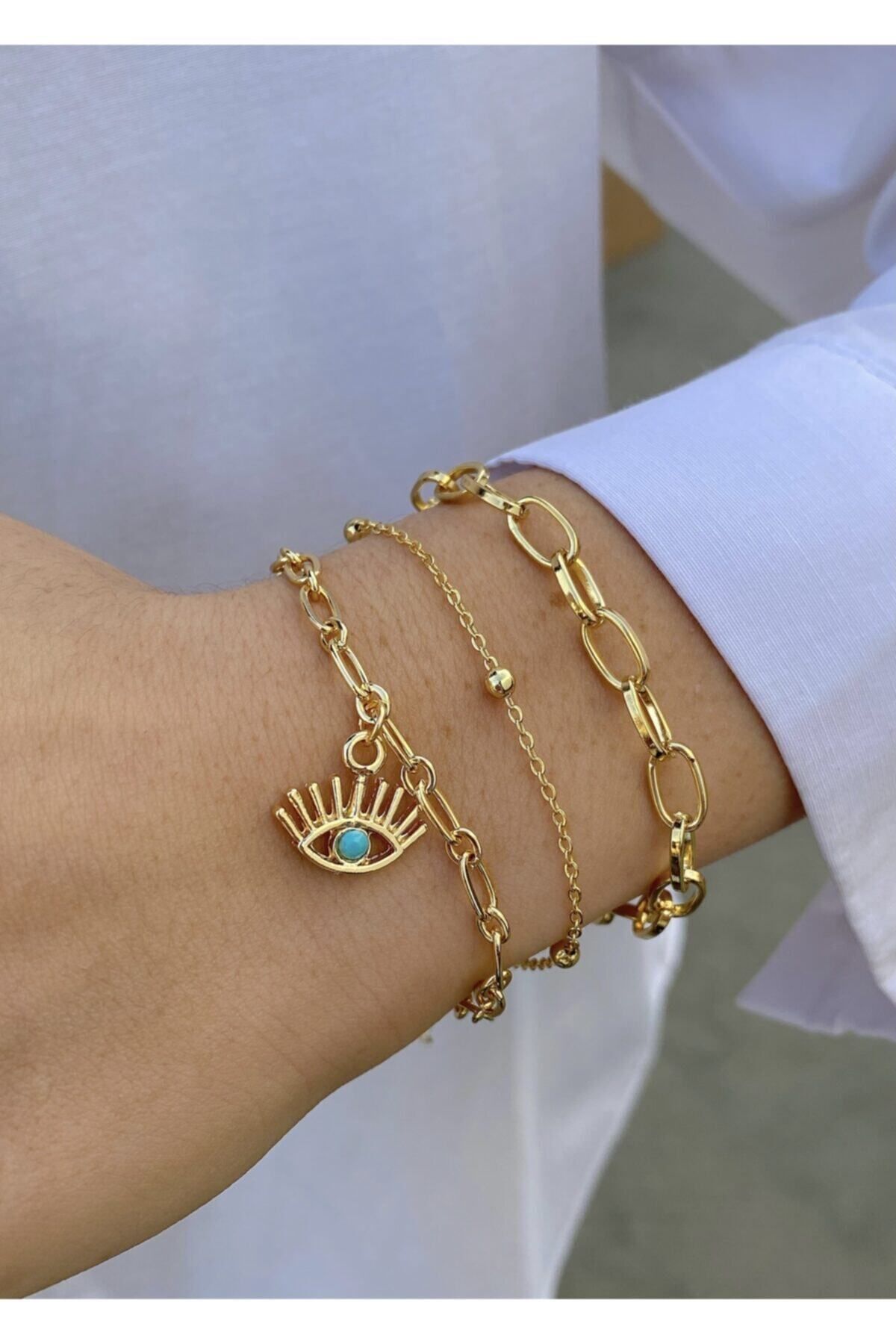 milove-Set of 3 Combination Bracelets - Comfortable and Stylish 1