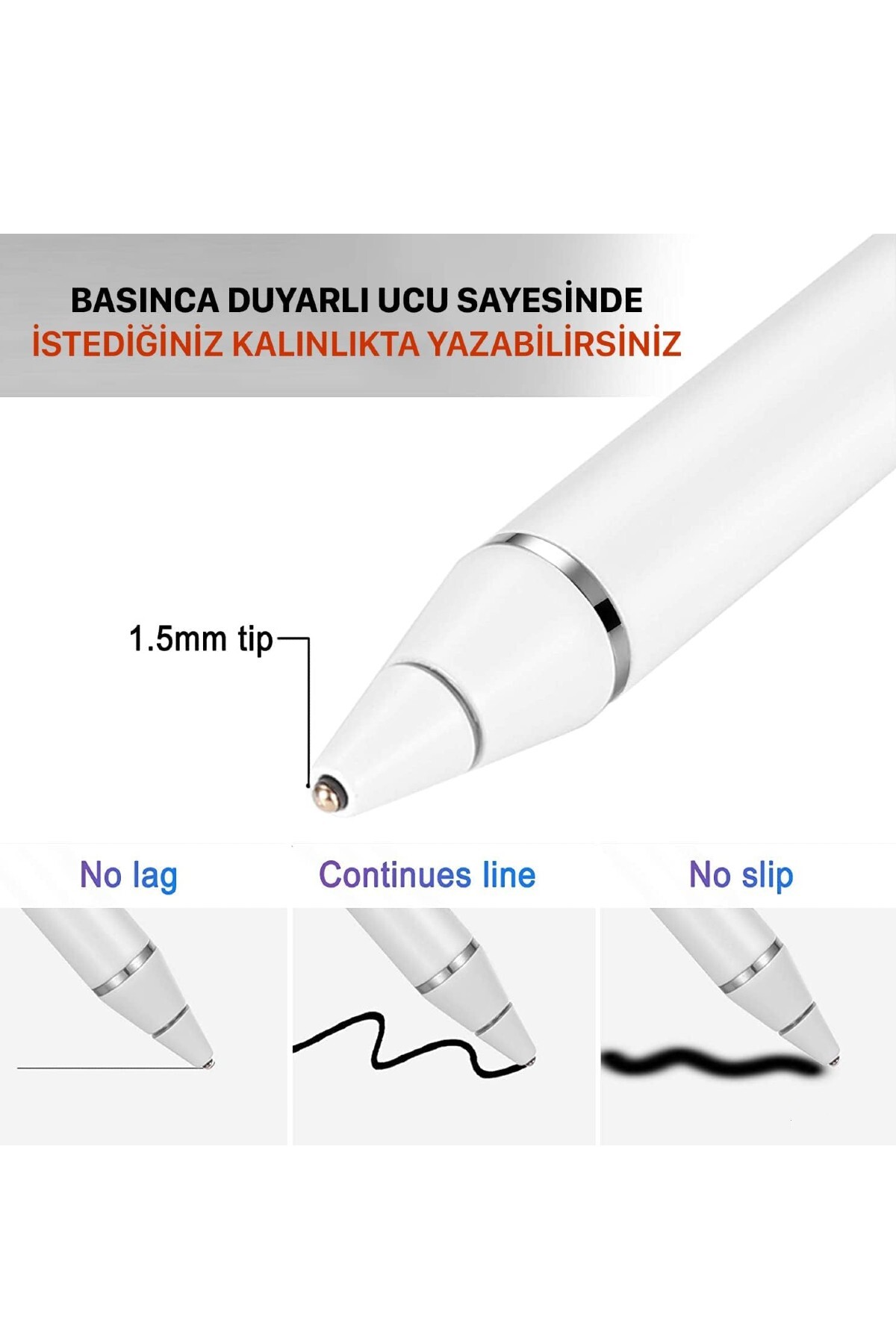 iPad Tüm Modeller Uyumludur Dokunmatik Kalem Çizim Ve Tasarım Tablet Kalemi 4