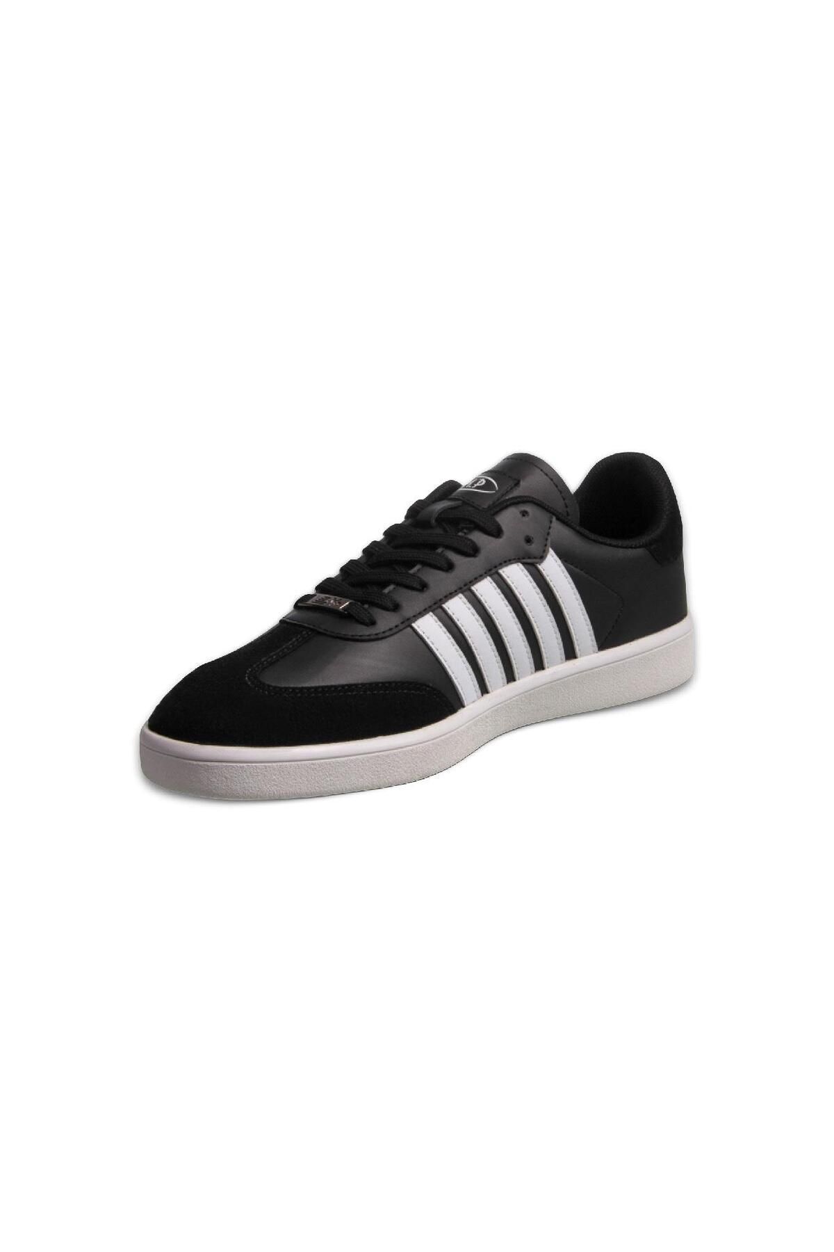 M.P 241-1558 Siyah Bağcıklı Sneaker Spor Ayakkabı 4