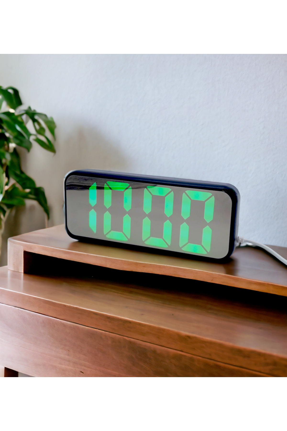 Digital Alarm Clock 668L - Blue Water World