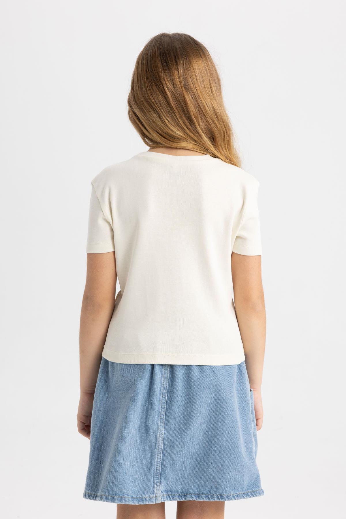 تی شرت دخترانه دفاکتو | B3054A824SM Defacto - Image 6