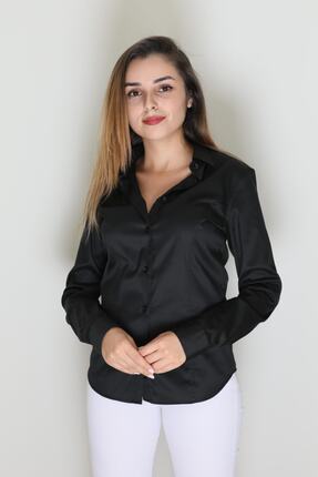 Kali Kadın Siyah Gömlek