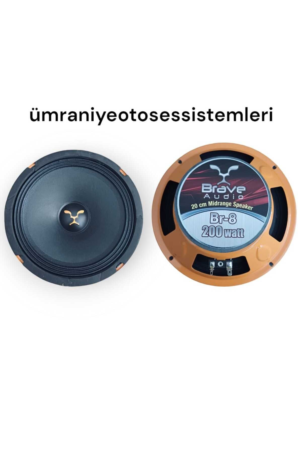 20 CM ÇİFTİ 400 WAT 200 RMS BRAVE MİDRANGE - 2