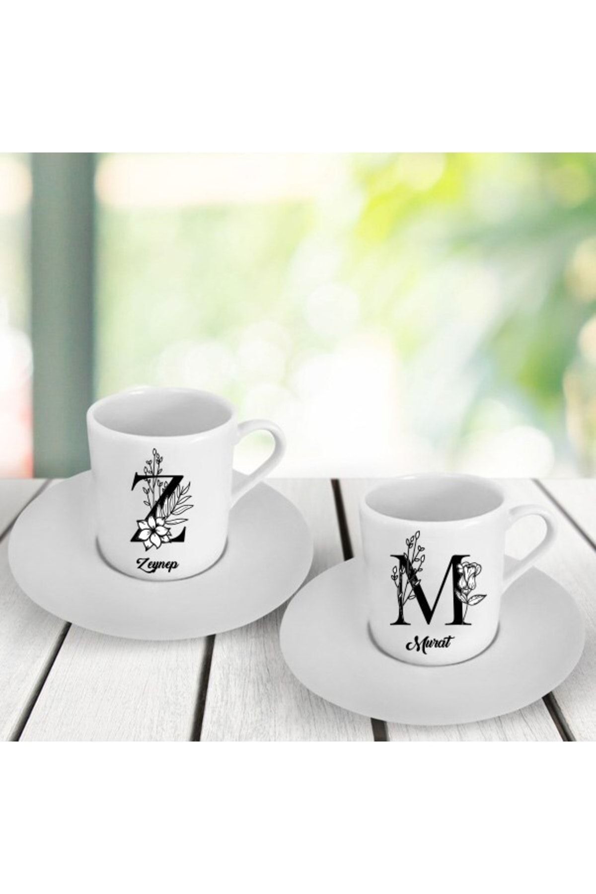 Personalized 2-Piece Cup Set with Letters