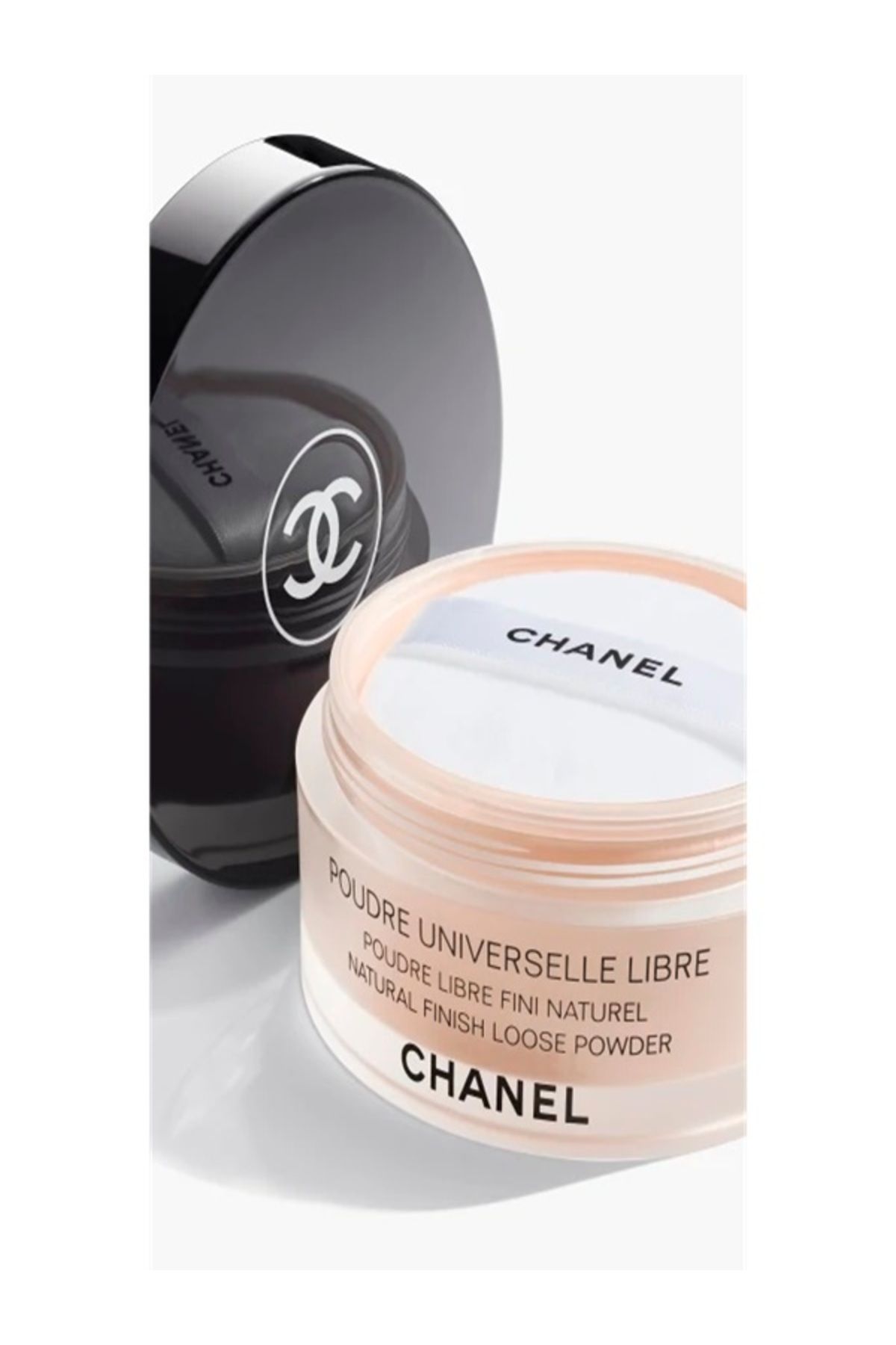 Chanel پودر فیکس کننده آرایش UNIVERSELLE LIBRE مات کننده و ضد براقیت رنگ هلویی