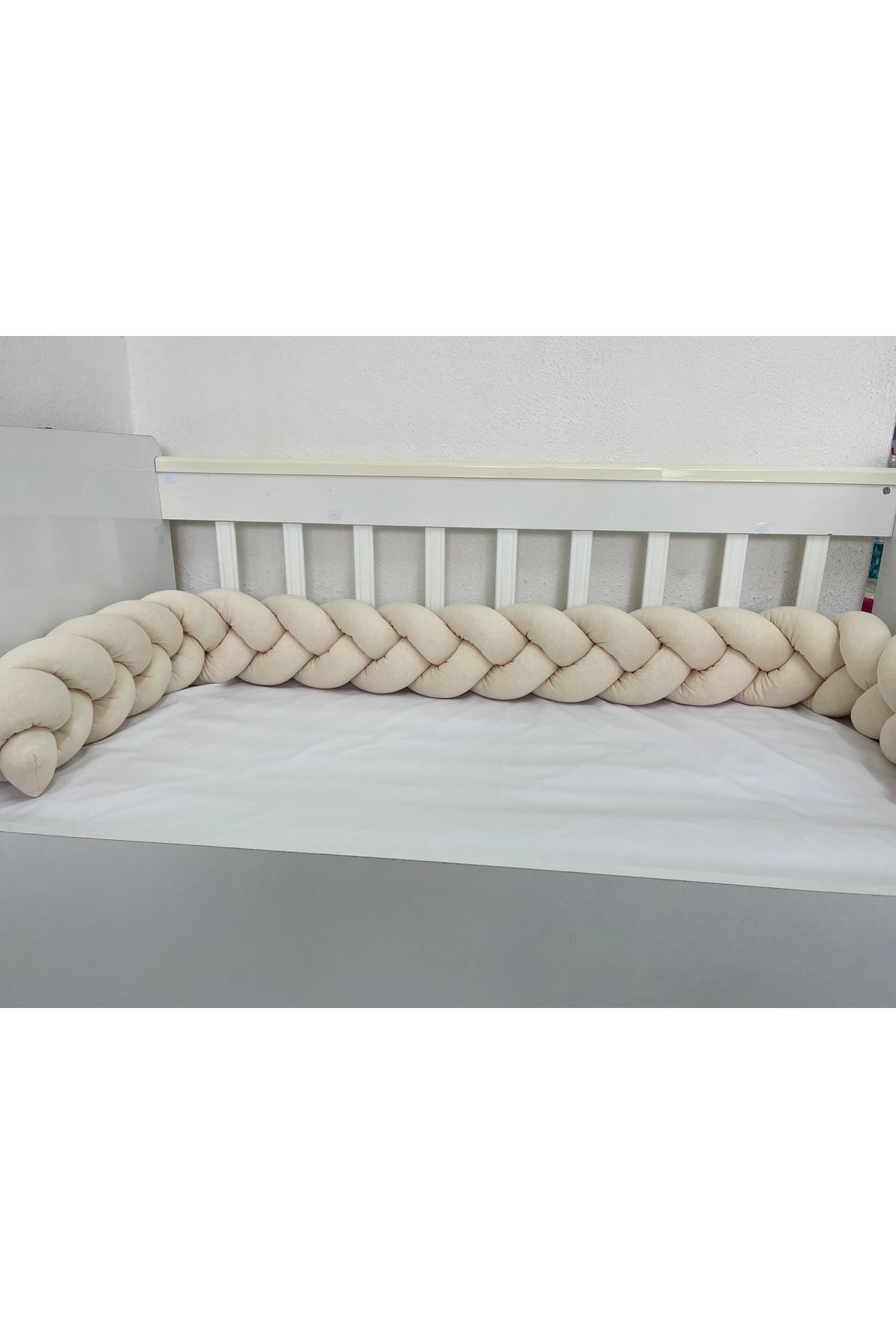 Örgü Korumalık 540 cm 3 lü Örgü Modeli - 100x200 Montessori Yatak İçin Uygun 2