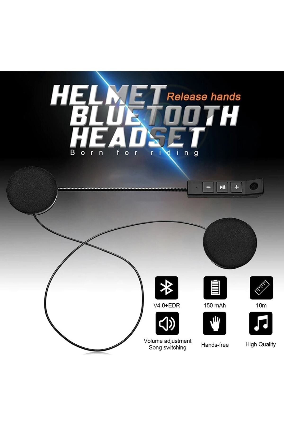 PİNK İTHALAT Wireless Earphone Bt11 Bluetooth Motosiklet Kask Kulaklığı