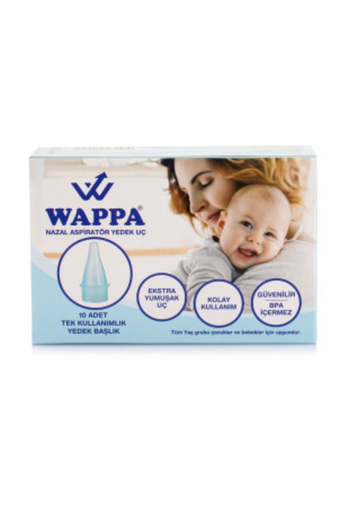 WAPPA Otribebe, , Brunobaby Uyumlu Nazal Burun Aspiratörü Yedek Uç (10 ADET) fotoğrafı 5 (önizleme)