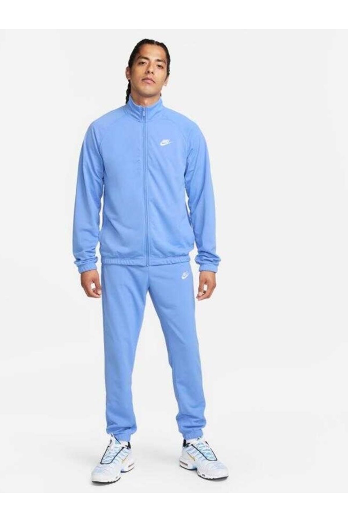 Nike solid men's track suit top