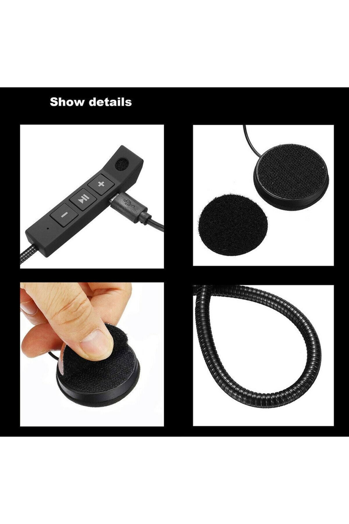 PİNK İTHALAT Wireless Earphone Bt11 Bluetooth Motosiklet Kask Kulaklığı