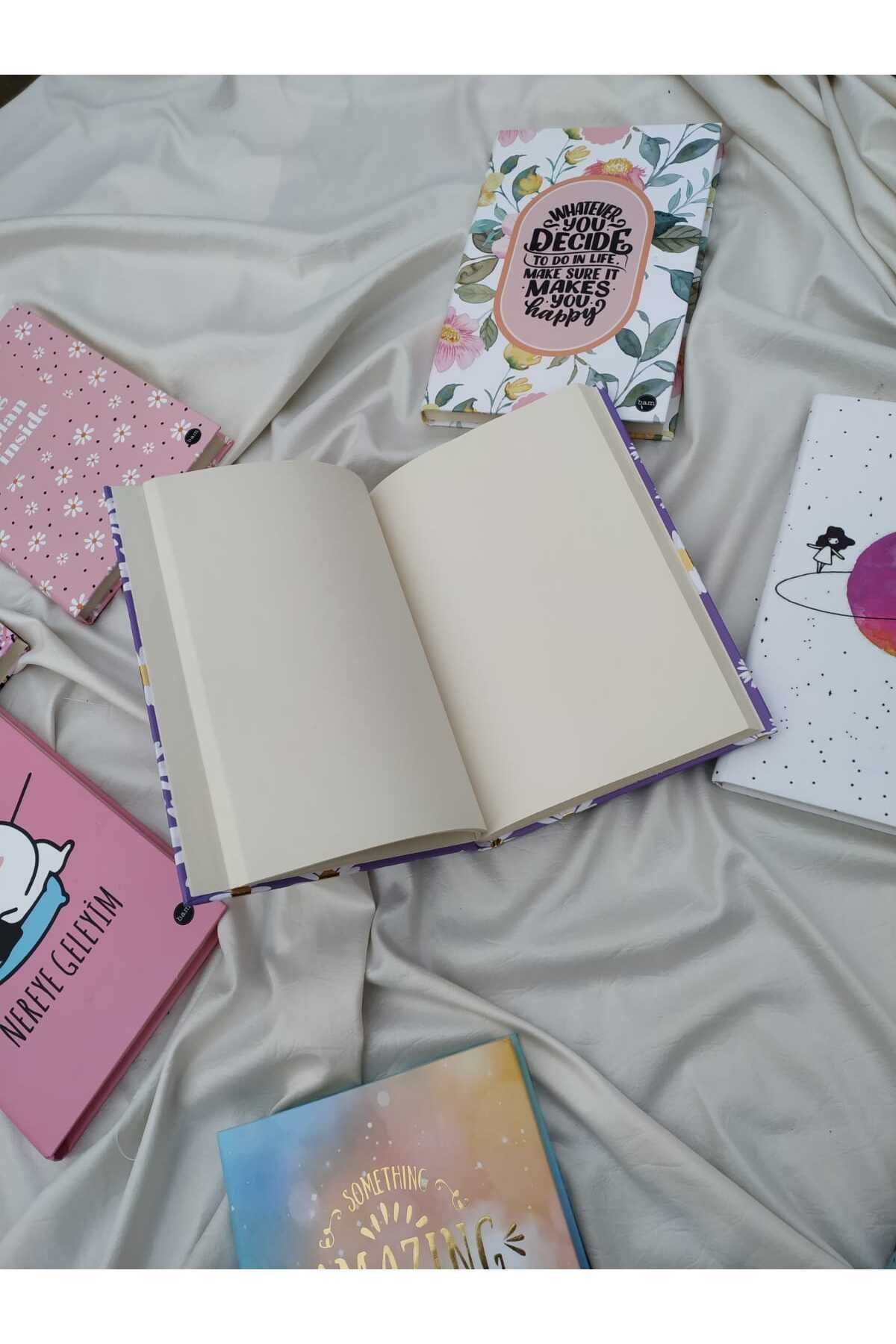 esperidesign-Plain Notebook with Gold Reflection Daisy (13X18 CM) 3