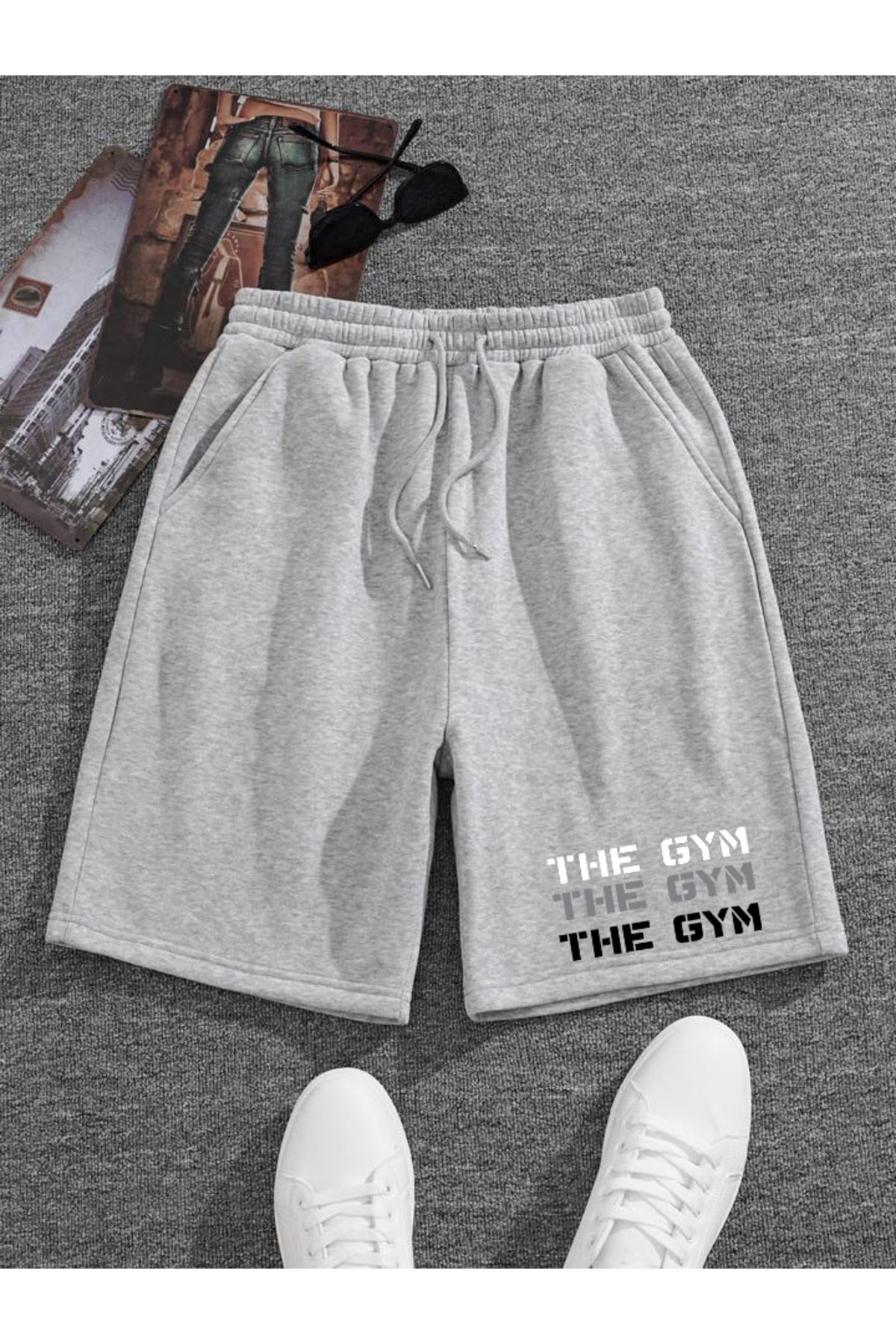 FAVORIST THE GYM Спортивные шорты с карманами и эластичной резинкой на талии THE GYM SHORTS