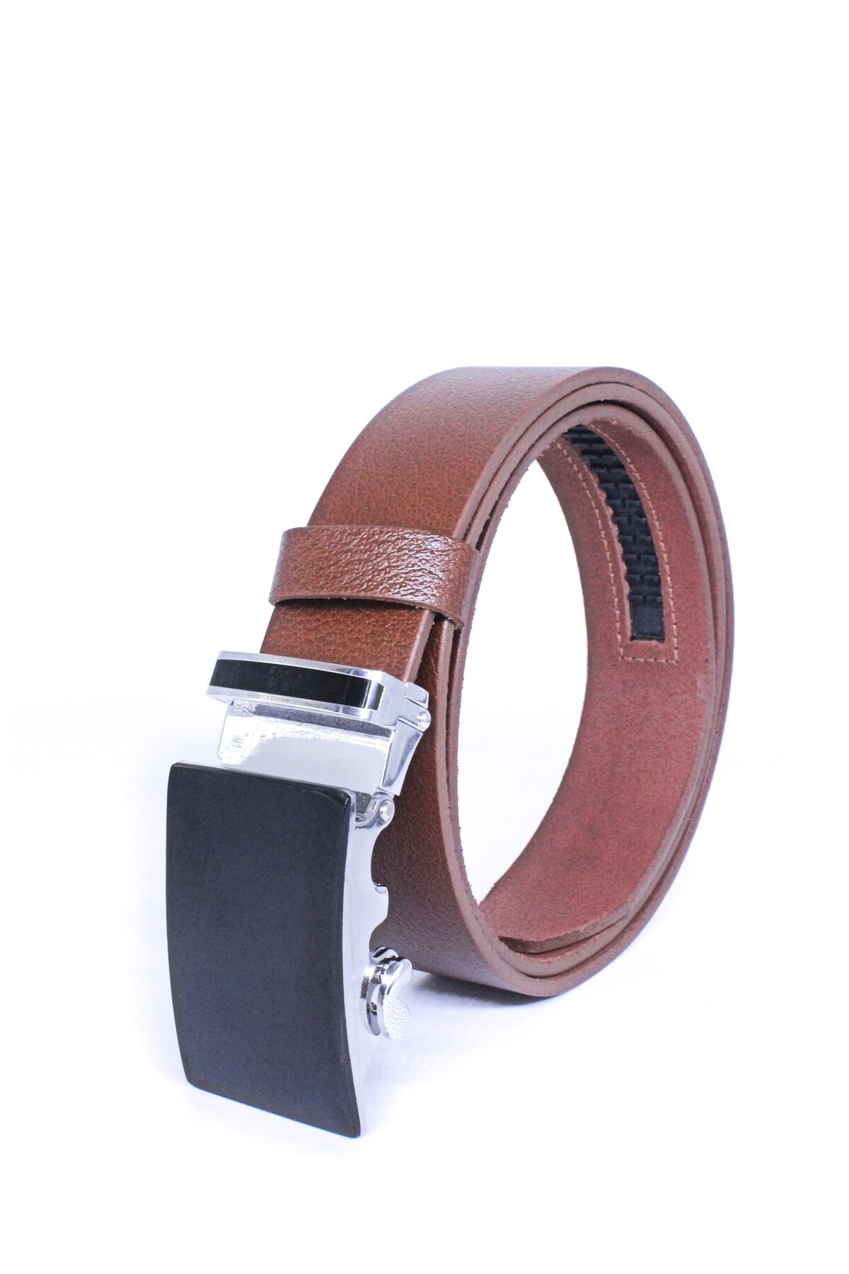 کمربند مردانه آبی سرمه ای Pino44 | OTOMATİKPİNO اورجینال - تصویر 2