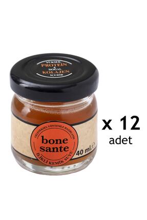 Bone Sante Ilikli Kemik Suyu (40ML X 12 ADET) 1 Set Bone Drops