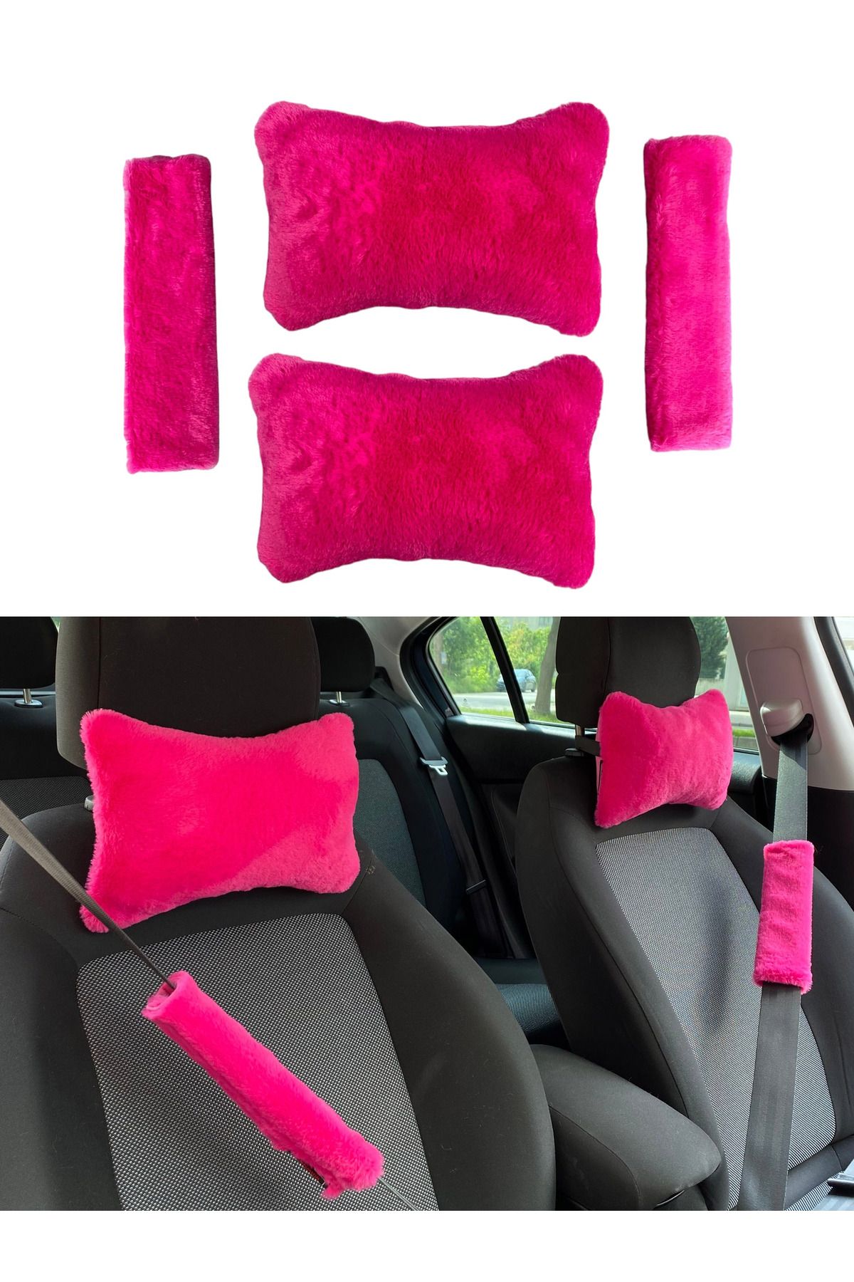 Pillow for shop seat belt