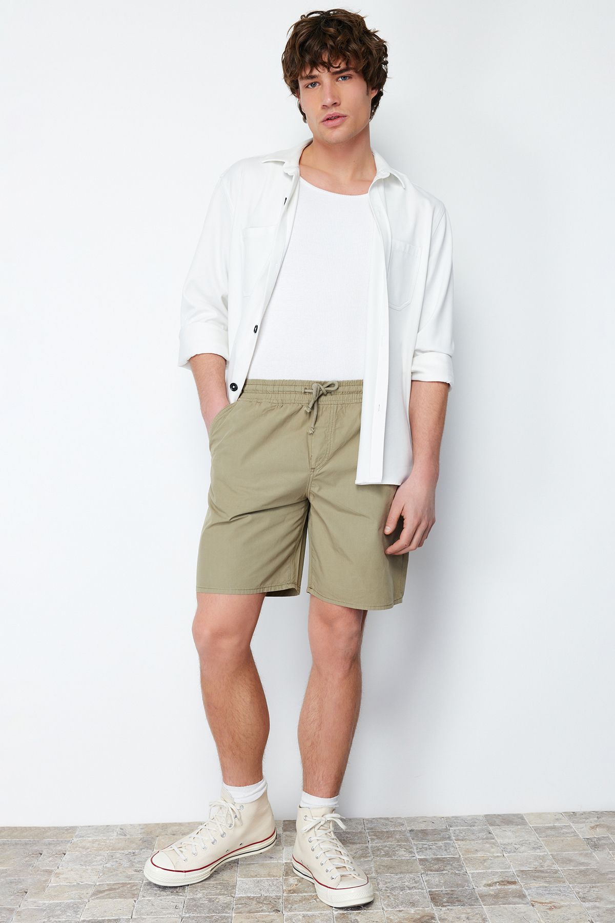 trendyol-man-mens-navy-blue-plain-regular-reg