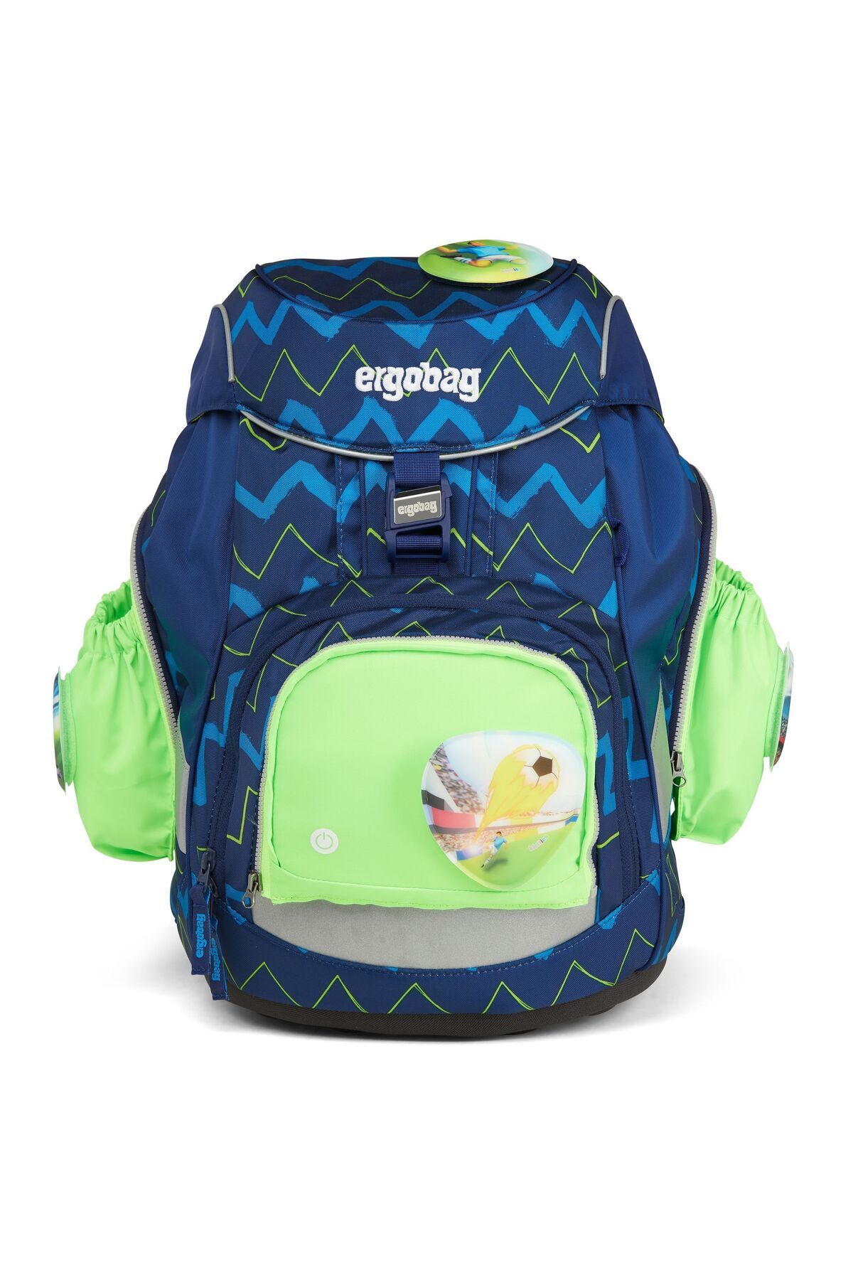 Ergobag-Zubehör Fluo Led Seitentaschen Sicherheitsset 3tlg. 5