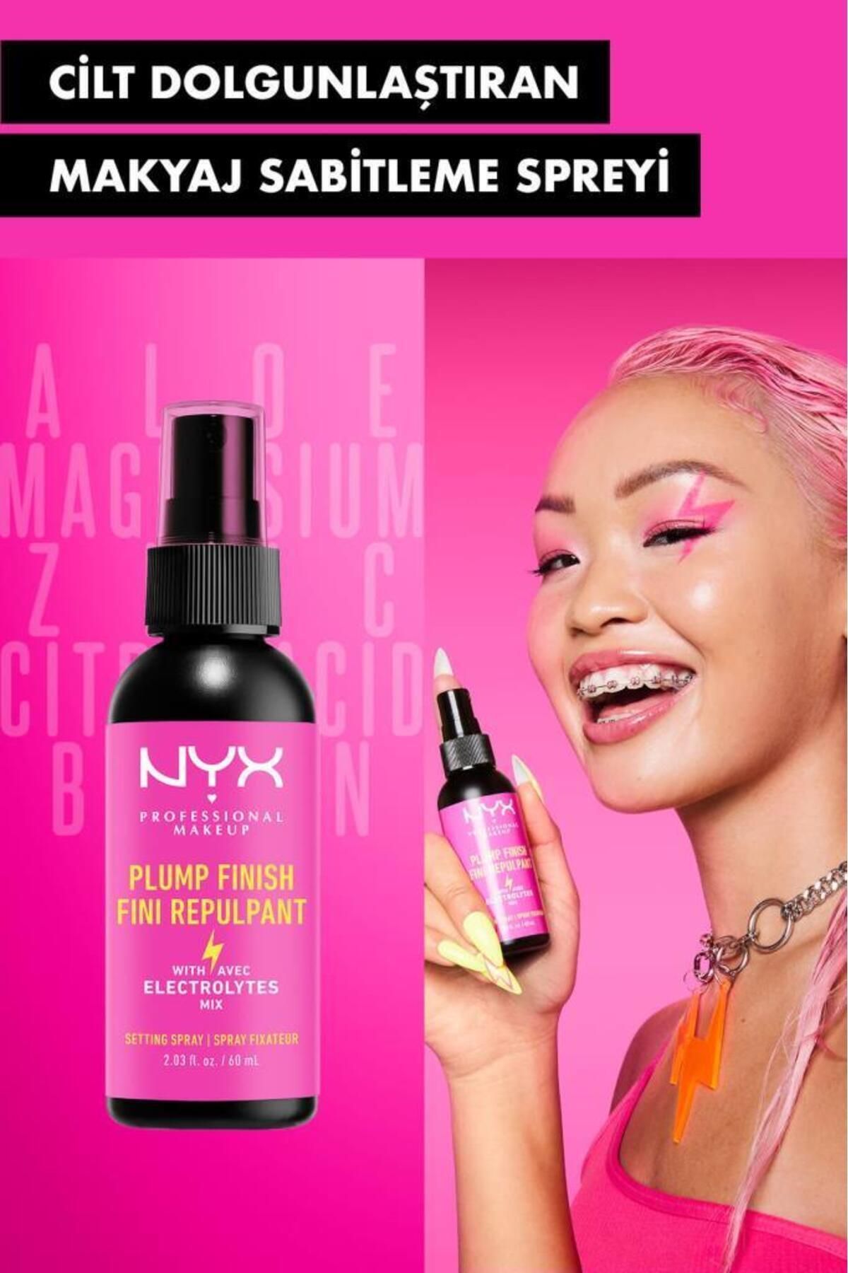 NYX Professional Makeup ضربه زن به پایان دادن به آرایش ثابت کننده