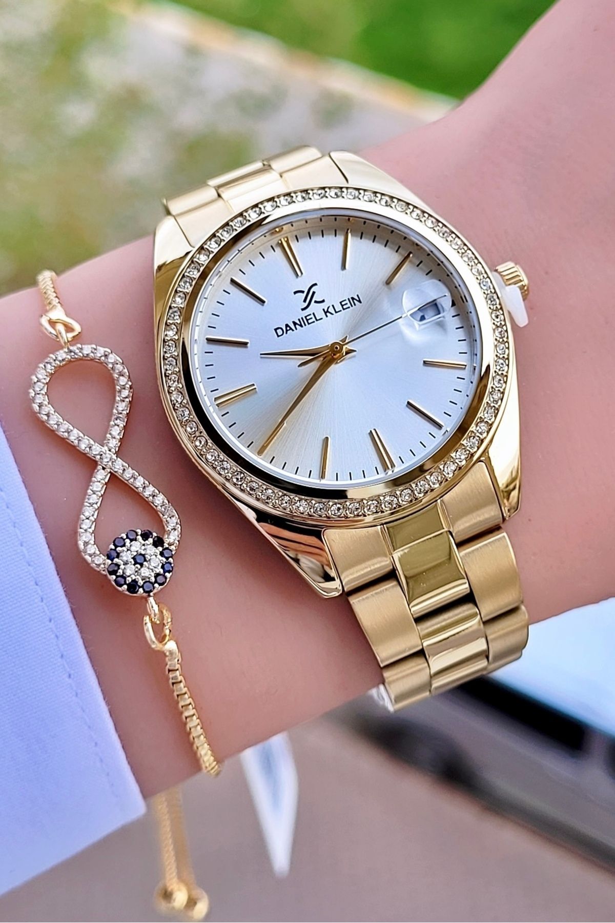 Daniel klein watches best sale gold