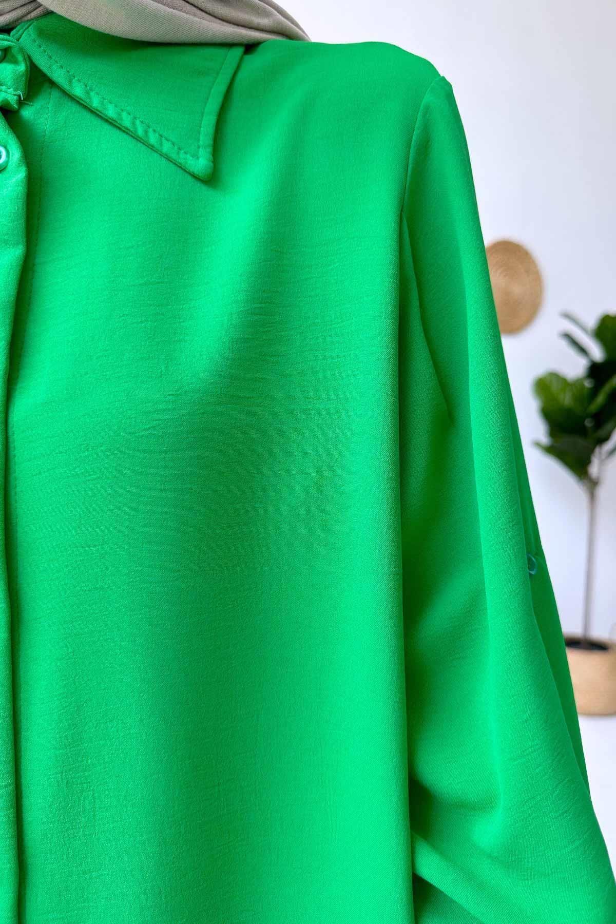 Ka Hijab-Section Suit - Green 5