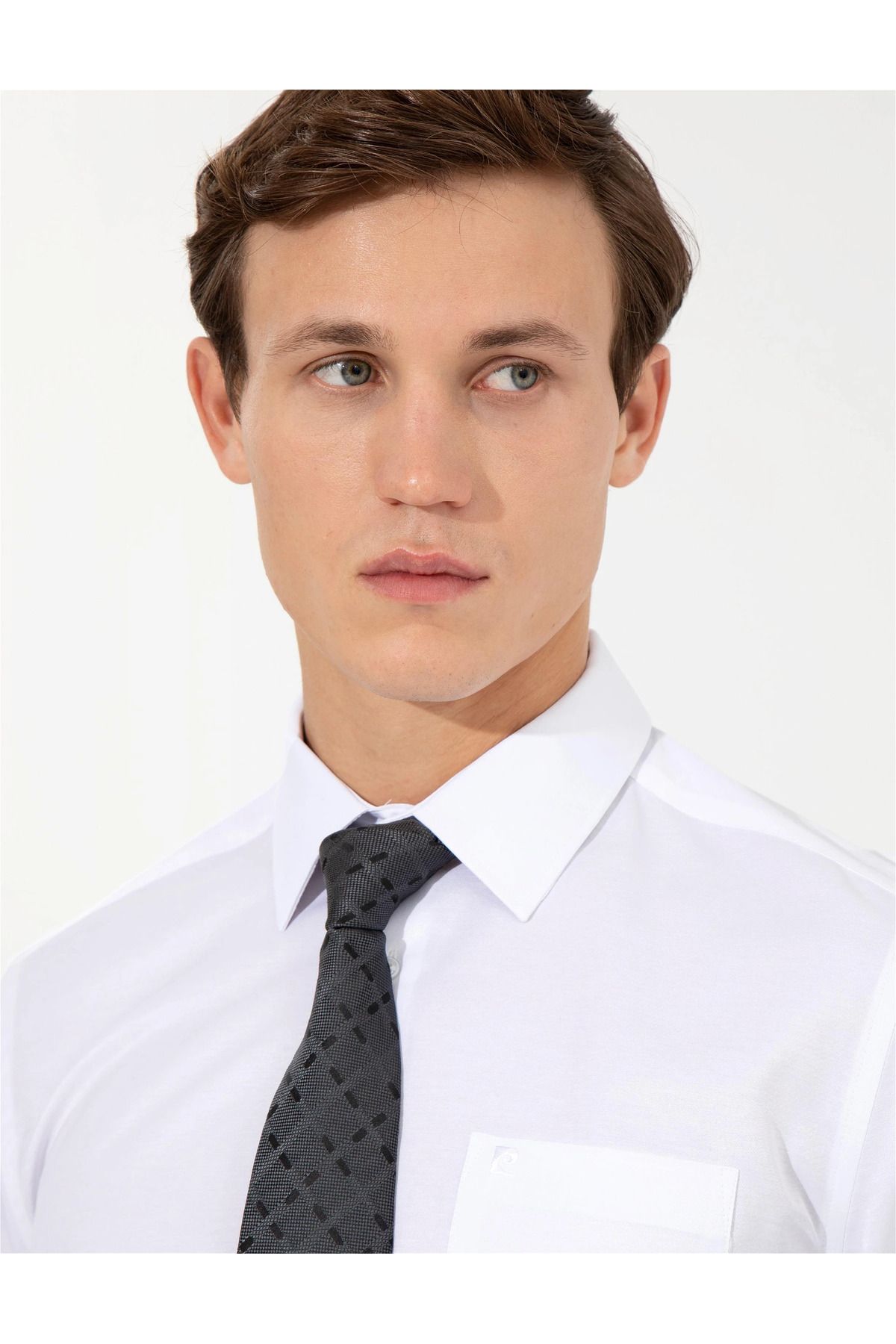 Pierre Cardin-VENICE Μακρυμάνικο Slim Fit Basic Κλασικό πουκάμισο χωρίς τσέπη 5