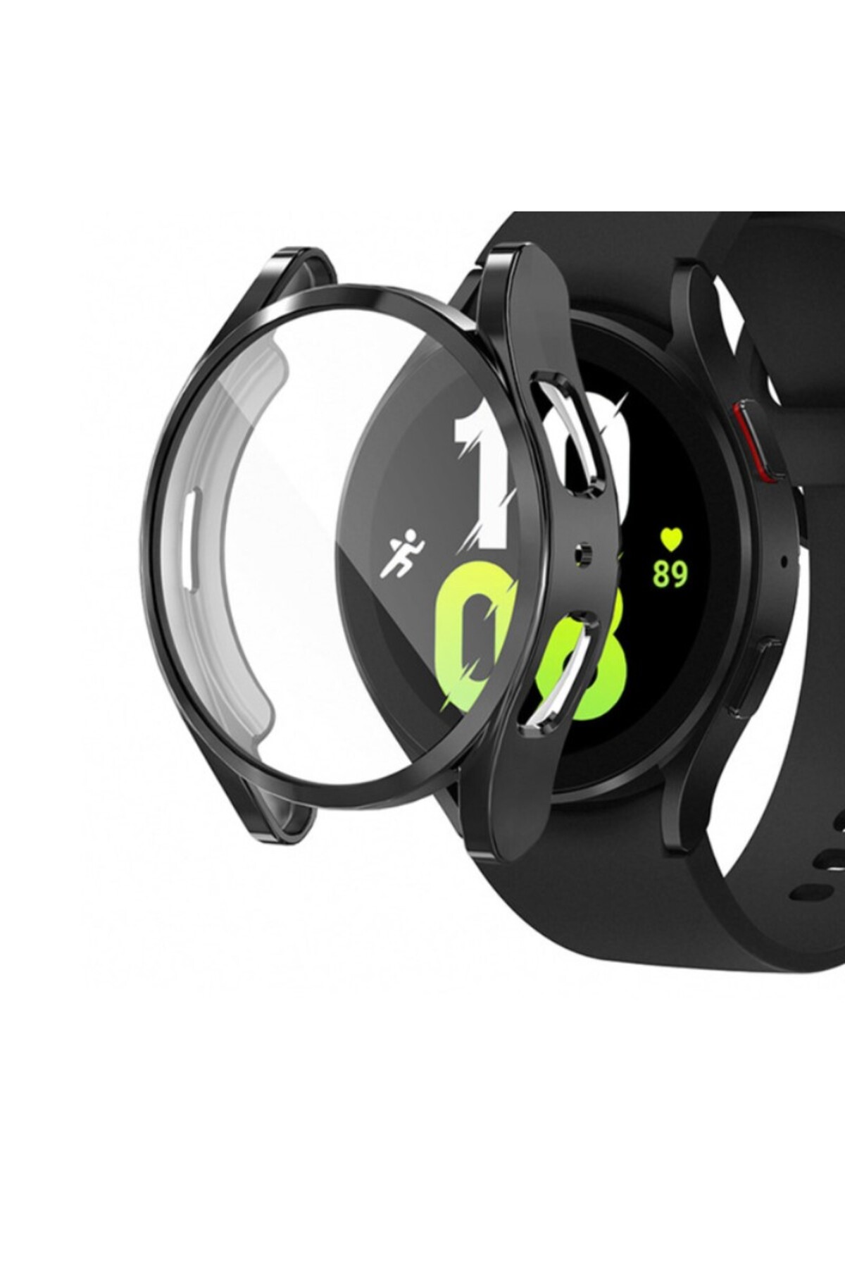 CONOCER Samsung Galaxy Watch 45 44mm Yumuşak Kasa Ve Ekran Koruyucu