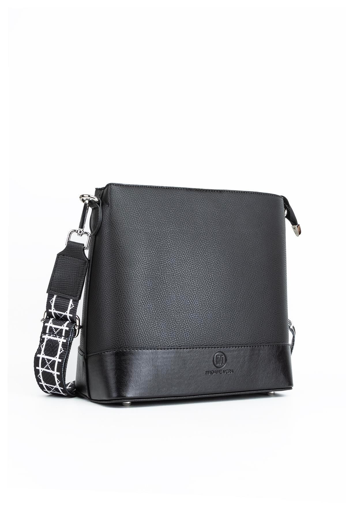 HNB-Madame Vera Mv011 Istanbul Black Shoulder Bag - Crossbody, Rk 7