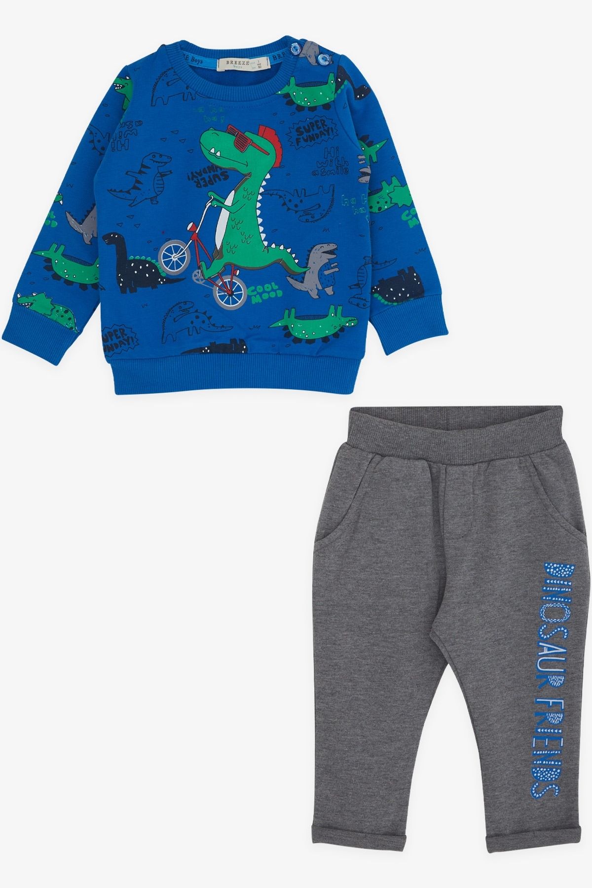 Boys dinosaur tracksuit hot sale