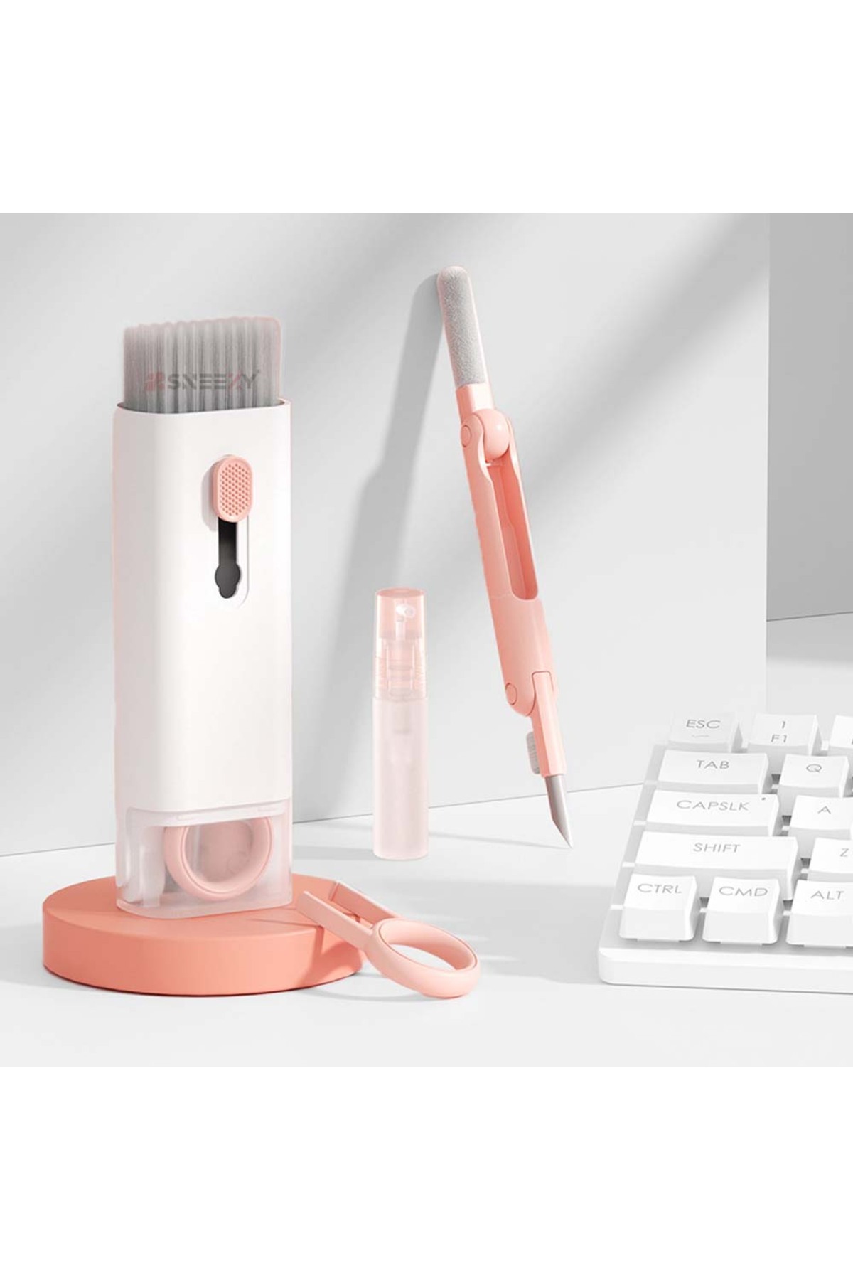 Sneezy 7'si 1 Arada Klavye Temizlik Seti - Bilgisayar  Telefon  Airpods İçin Çok Fonksiyonlu Temizleyici