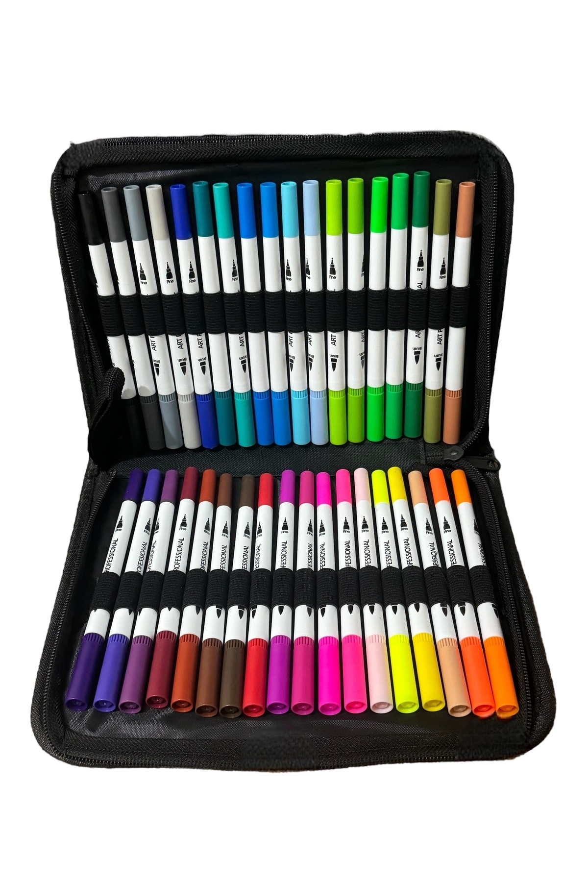 TOUCH SKETC 36 Lı Çift Taraflı Brushpen Marker Kalem Seti Çanta