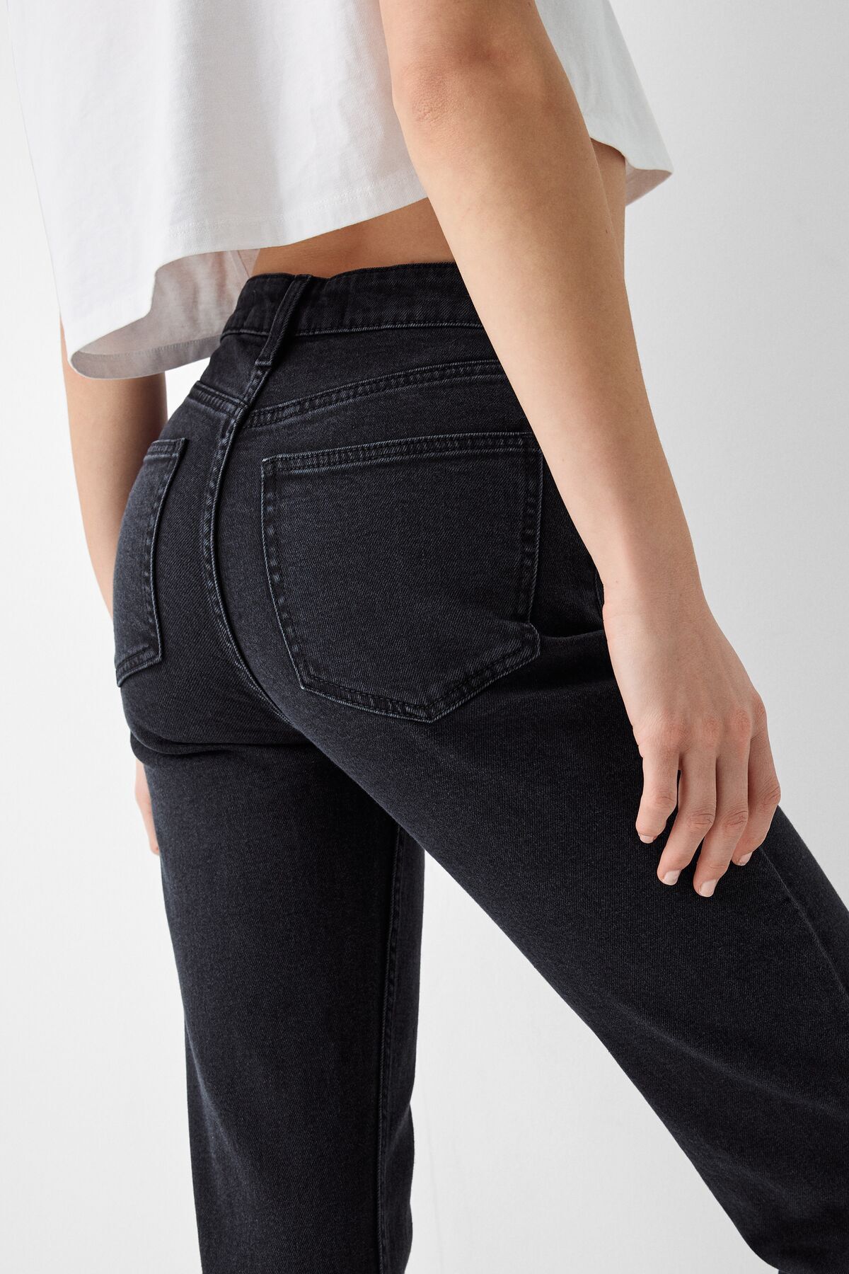 Slim mom jeans bershka new arrivals