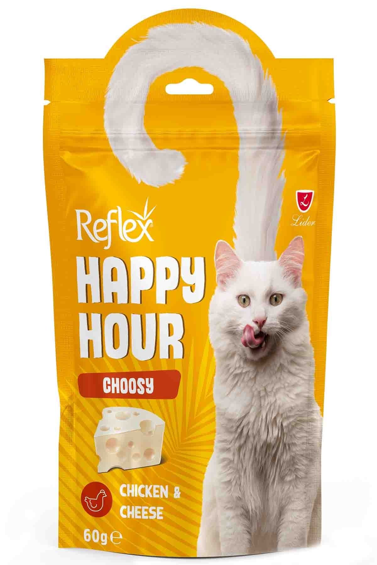 Лакомство Reflex Happy Hour Cat для привередливых кошек 60гр PetAlfa1012