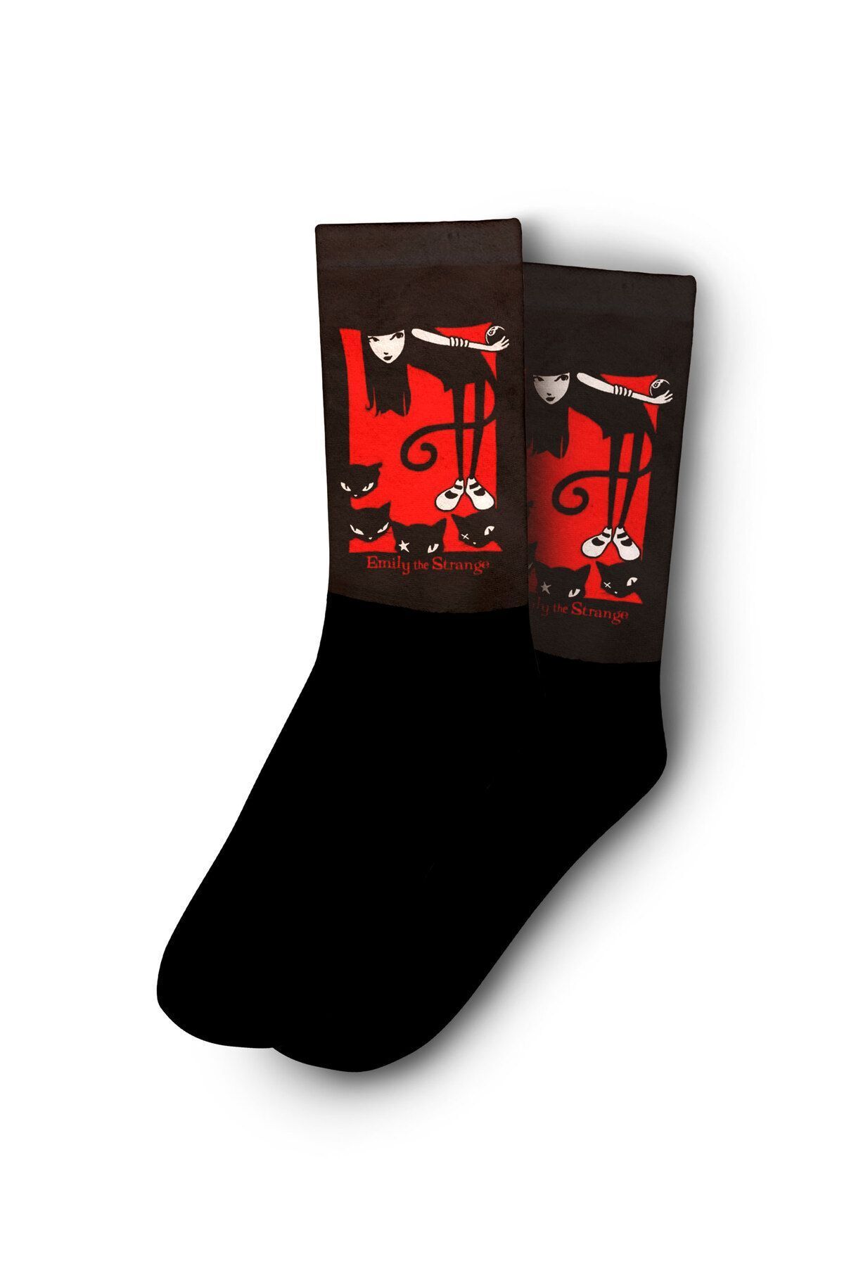 Apollo Socks-Emily The Strange Gothic Socks - Unisex 2