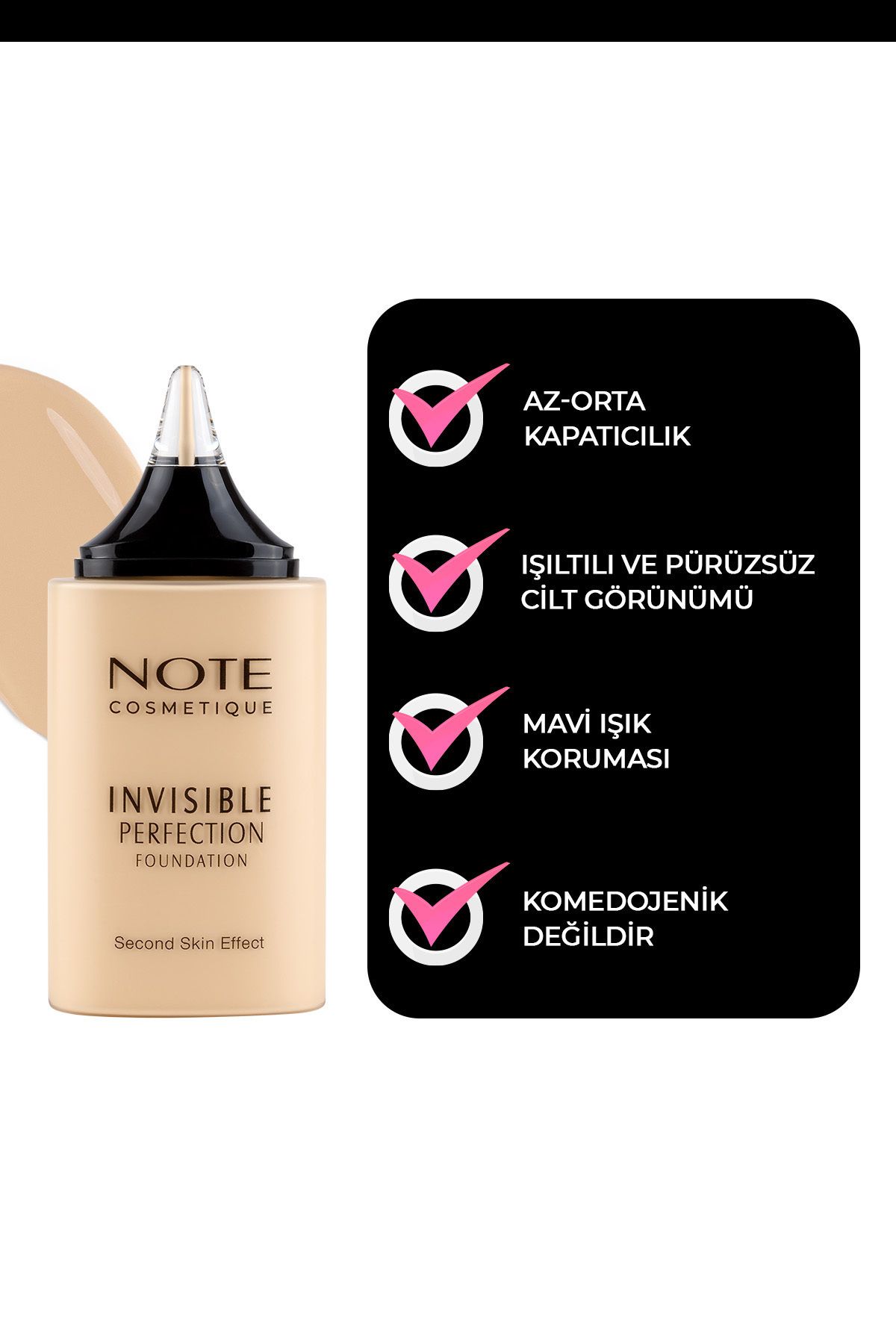 NOTE Invisible Perfection Foundation 140 Soft Linen - Stauntons