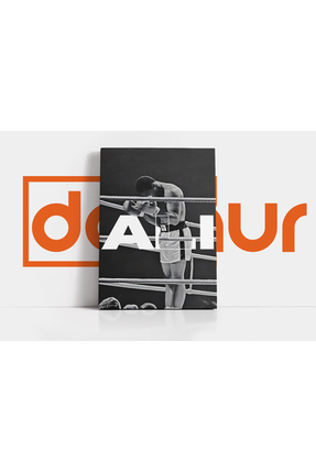 Dovaur Muhammed Ali "Ali" Özel Tasarım Kanvas Tablo