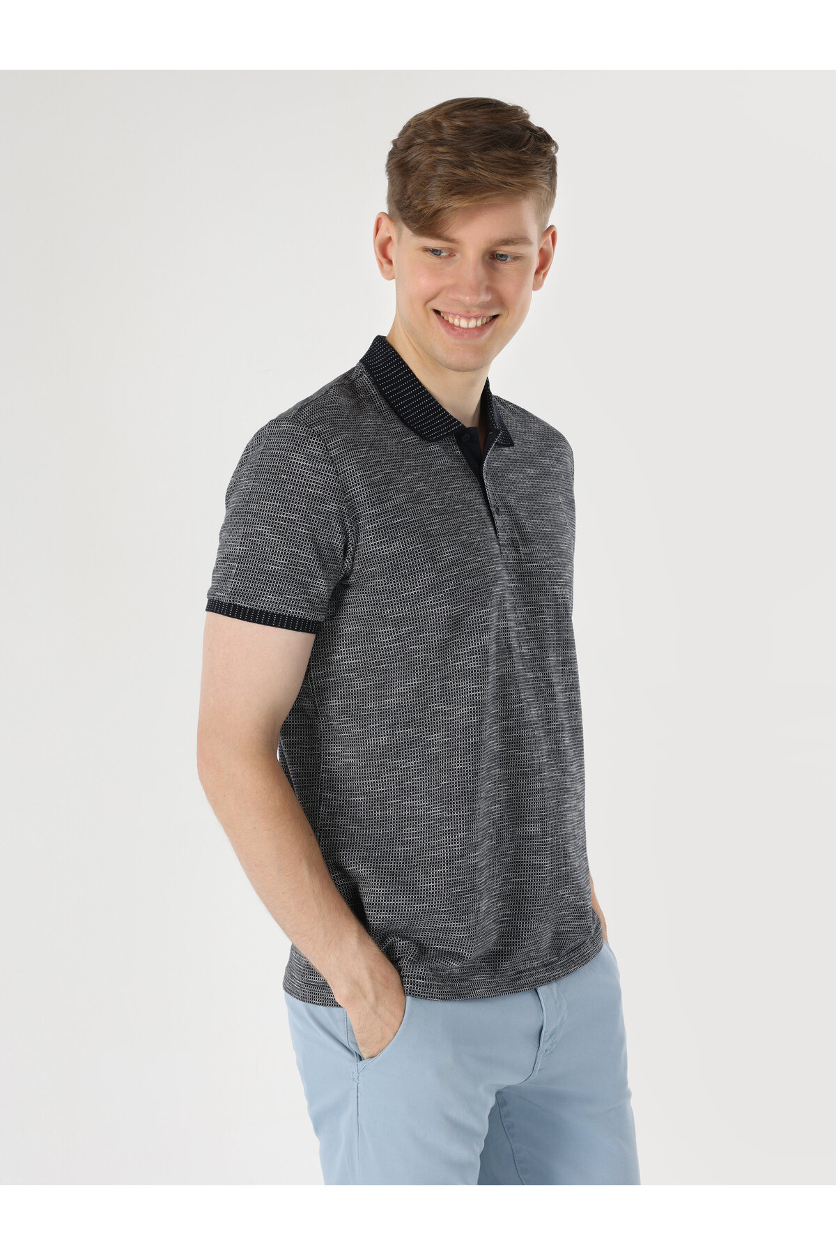 پولوشرت مردانه کولینز | .CL1063389_Q1.V2_NAV Colin’s - Image 5