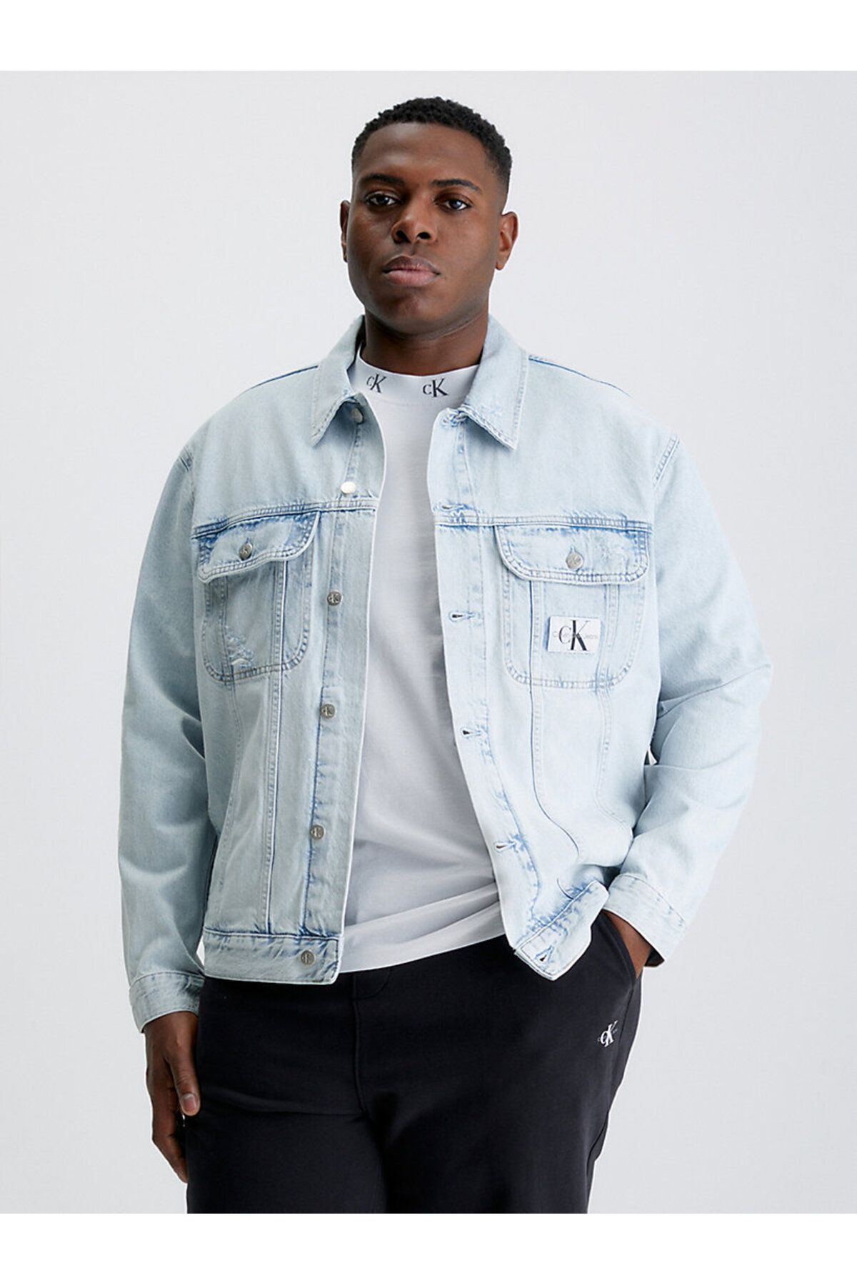 Denim jacket calvin best sale klein