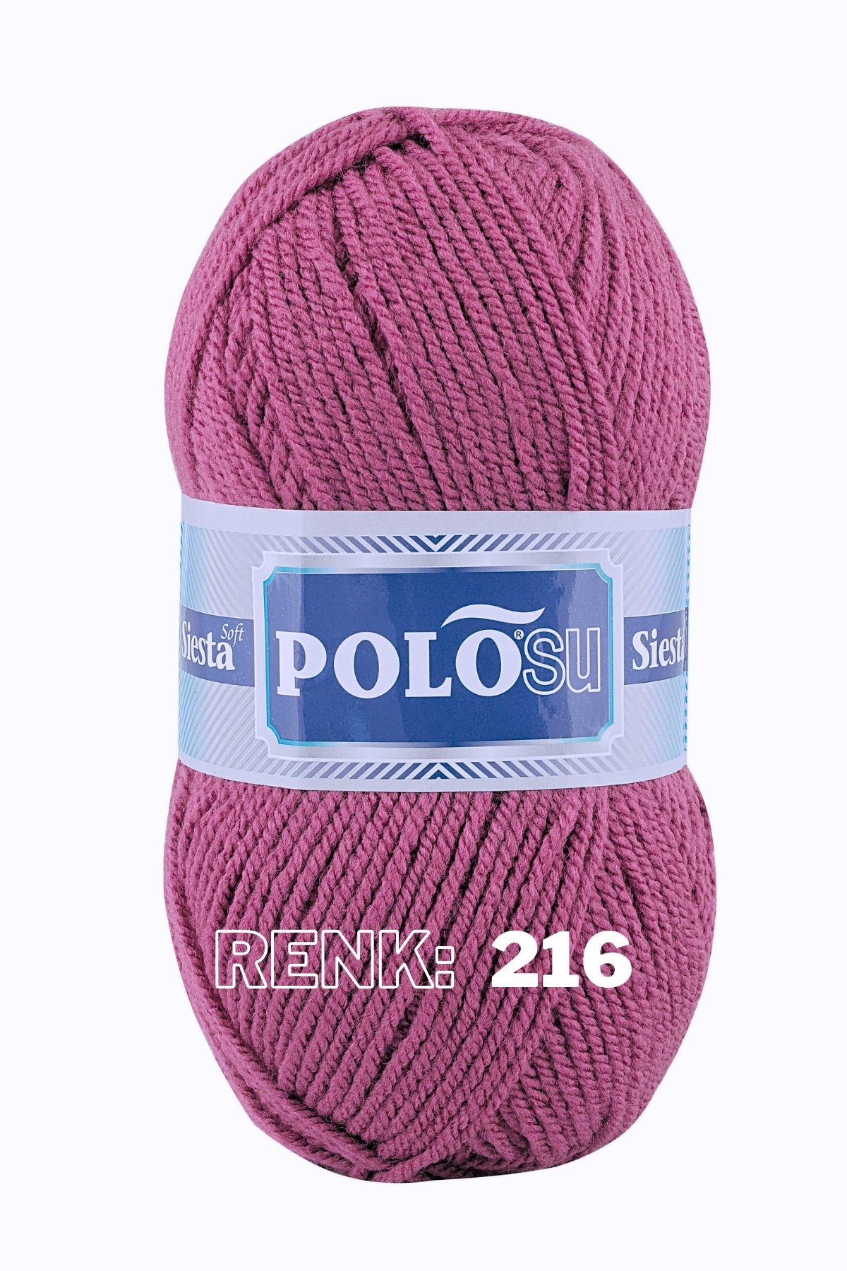 Polosu Siesta Soft - Atkı - Kazak El Örgü İpliği, %100 Premium