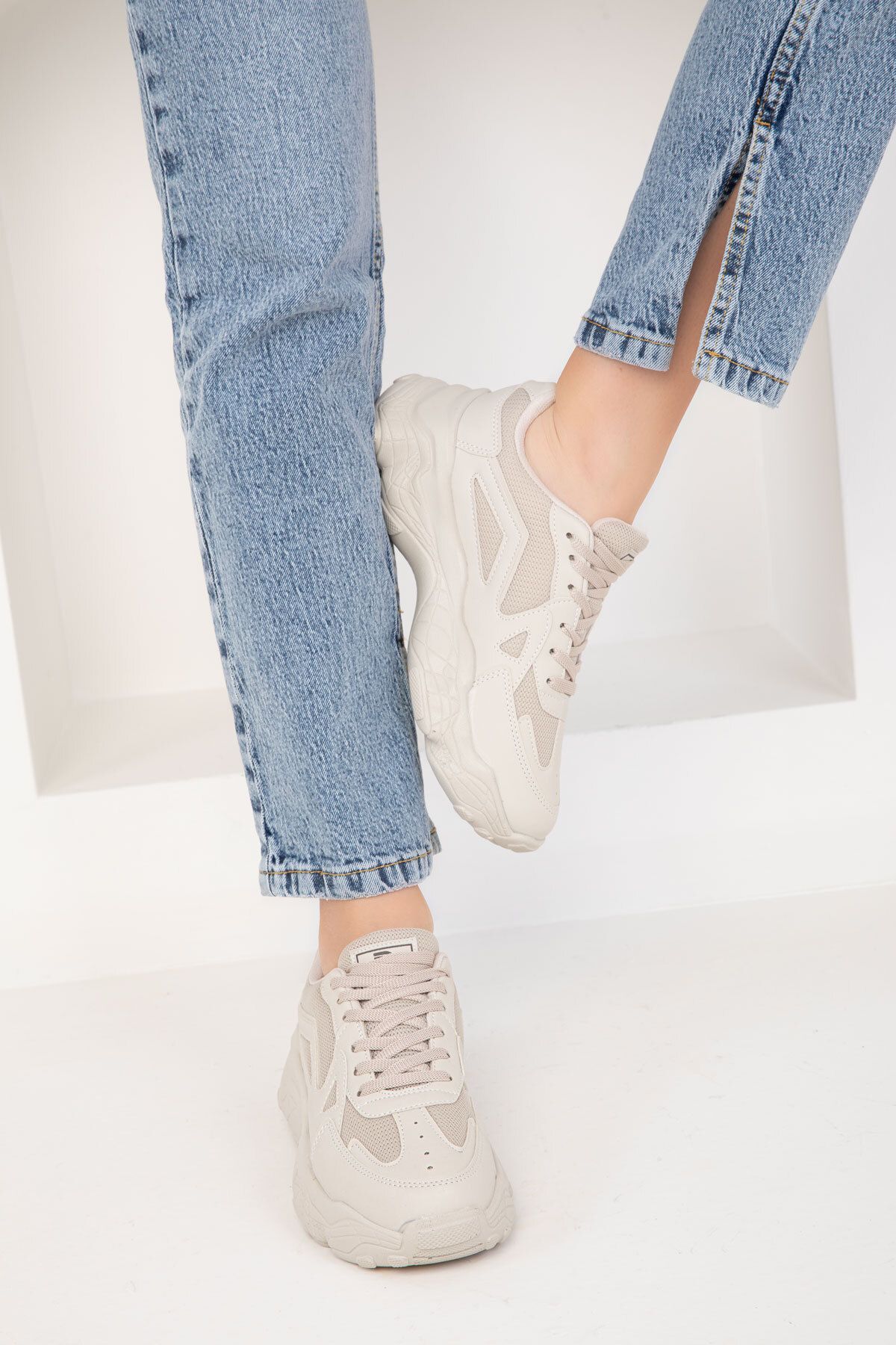 SOHO-Beige Damen Sneakers 18148 3