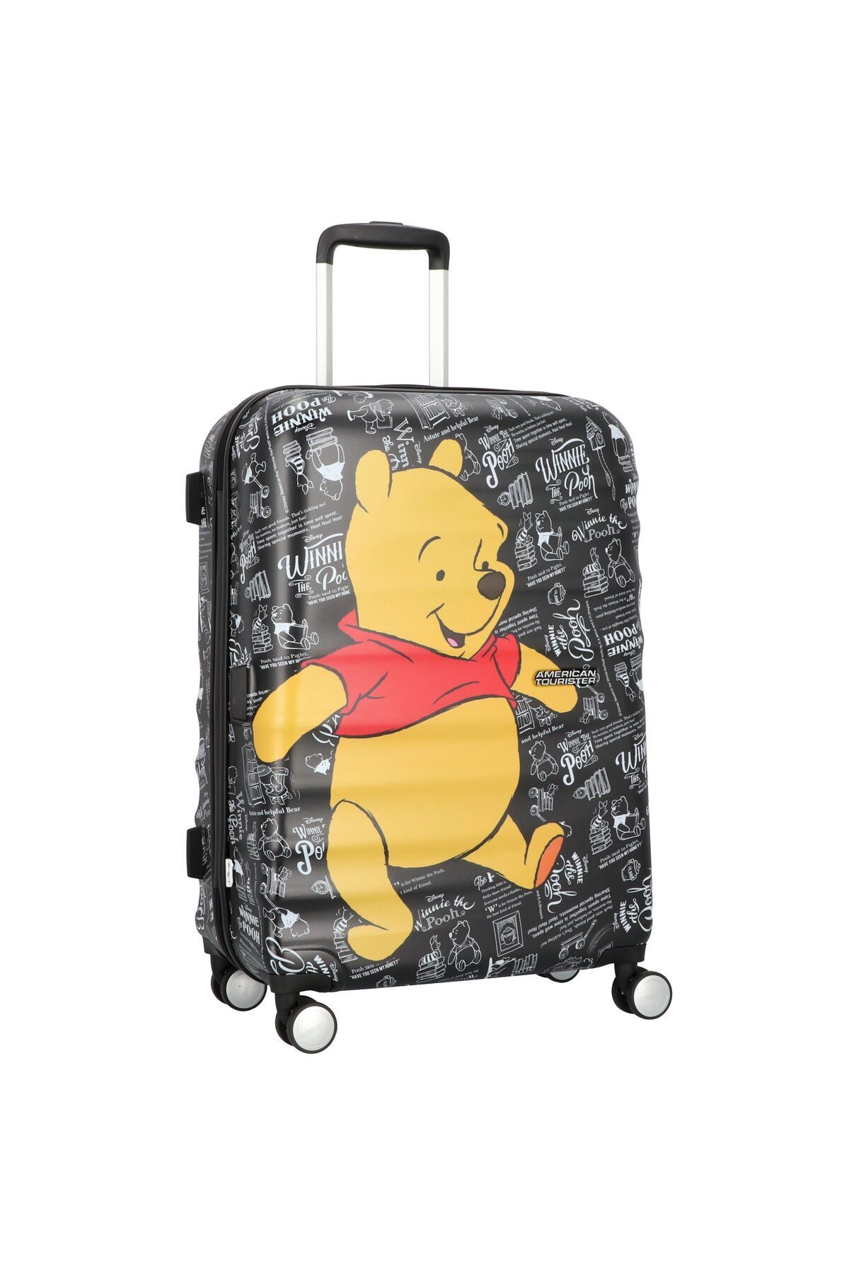 American Tourister-حقيبة سفر ديزني ويف بريكر الصلبة متوسطة الحجم 67 سم ويني ذا بوه 2