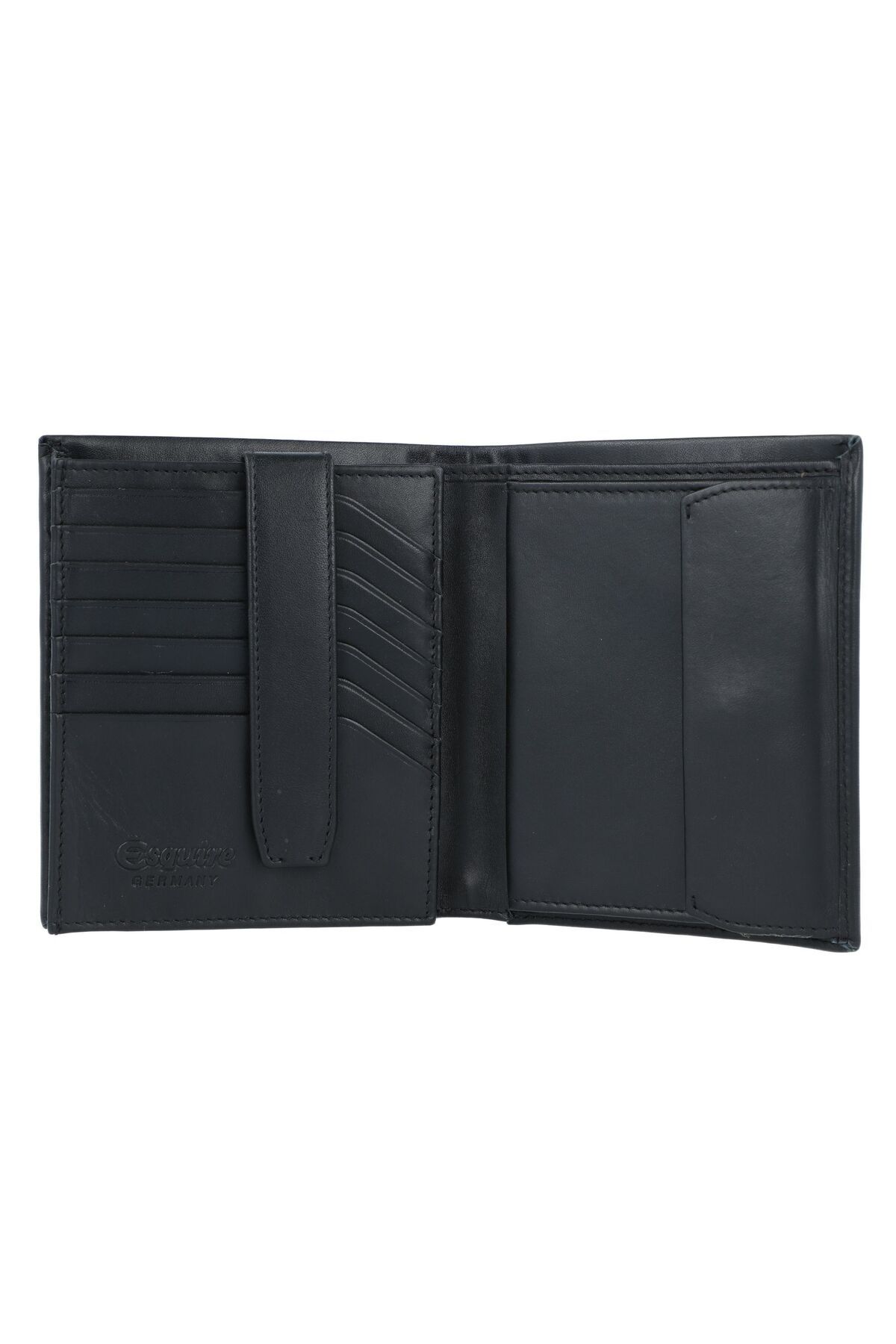 Esquire-New Silk wallet leather 10 cm 5