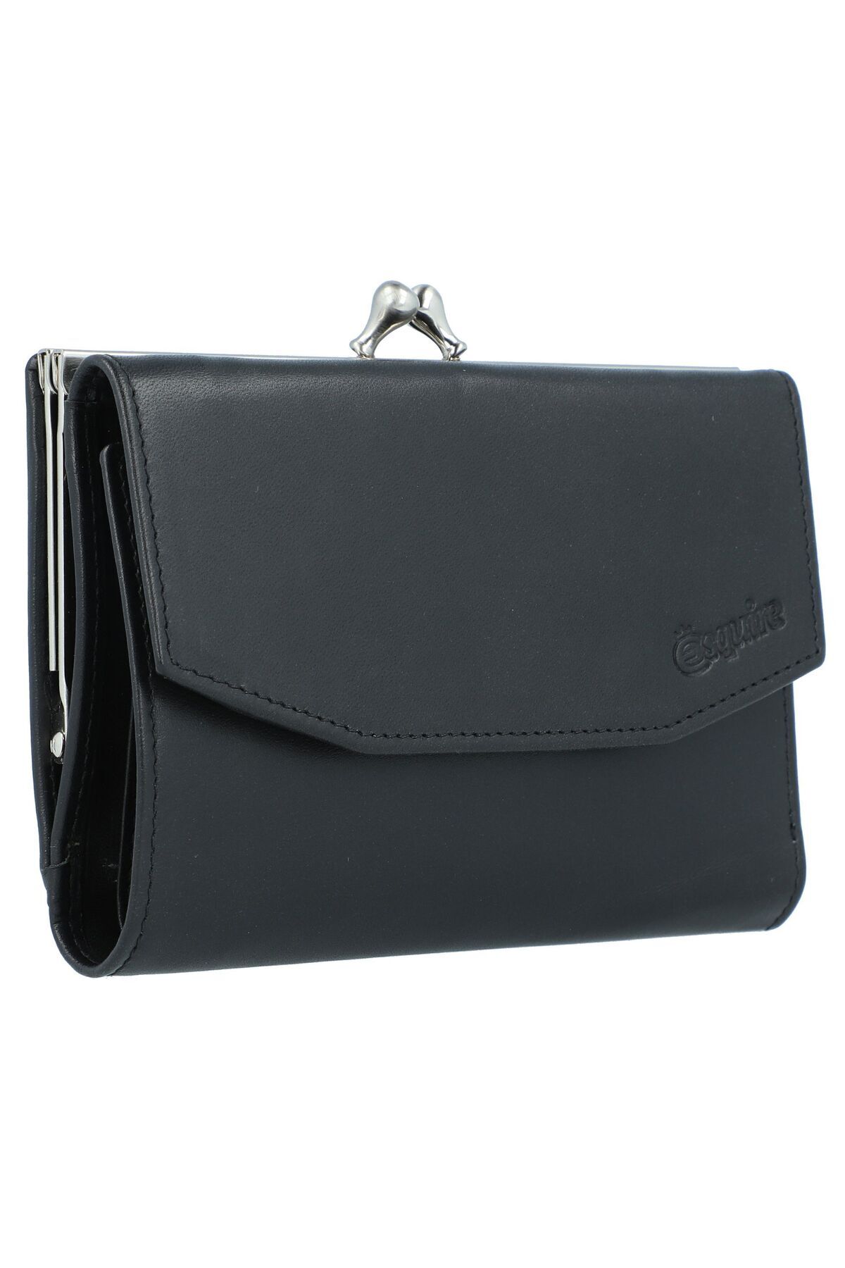 Esquire-New Silk wallet leather 13 cm 2