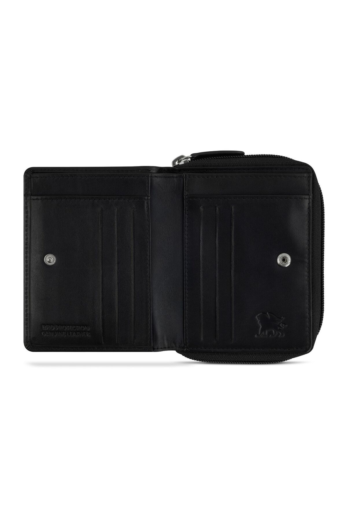 MANO-Don Andrea Geldbörse RFID Schutz Leder 12 cm 4