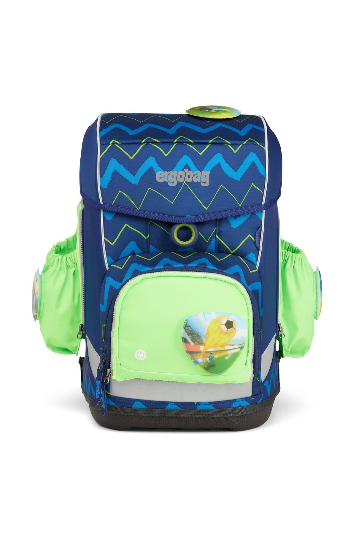 Ergobag-Zubehör Fluo Led Seitentaschen Sicherheitsset 3tlg. 4