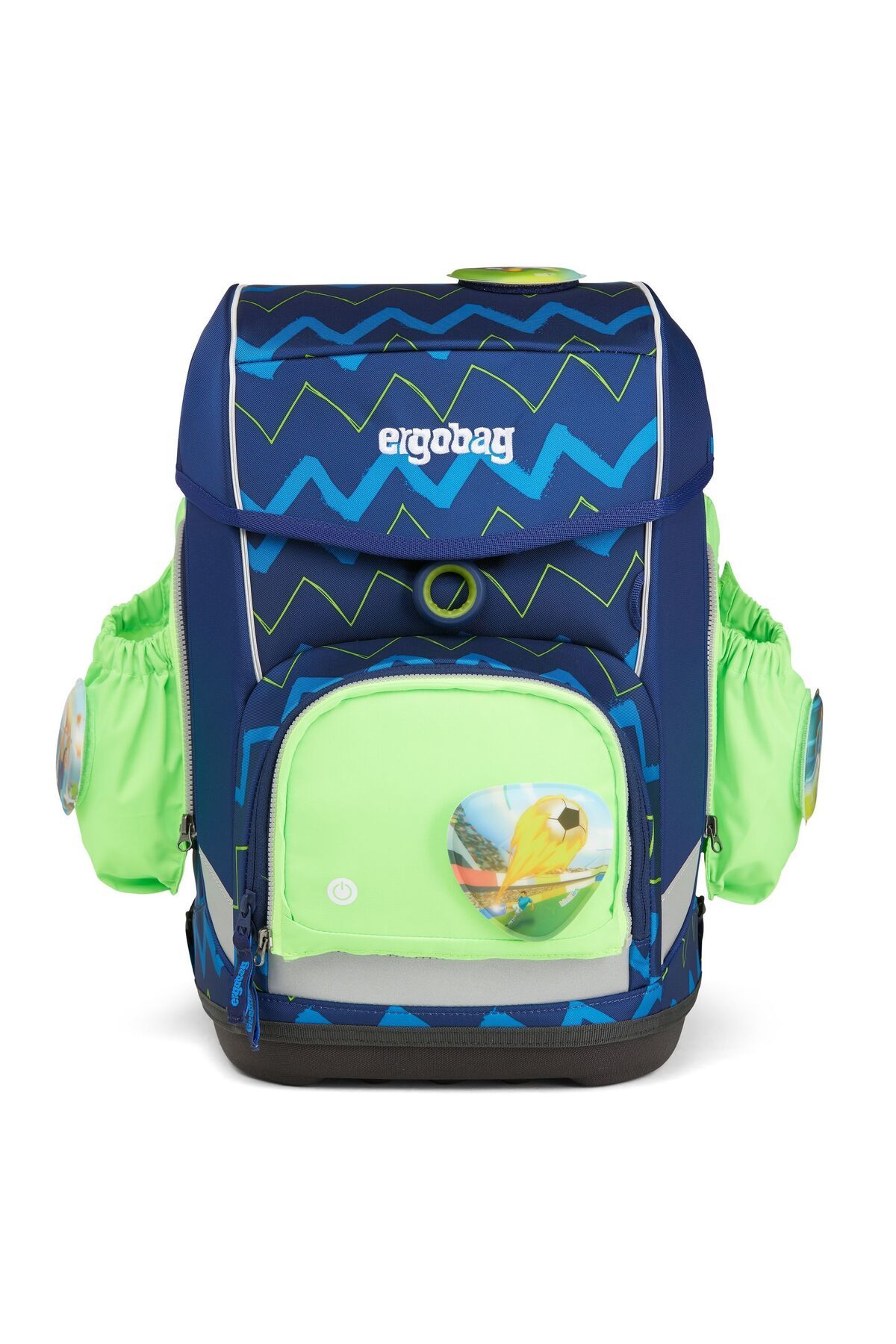Ergobag-Zubehör Fluo Led Seitentaschen Sicherheitsset 3tlg. 3