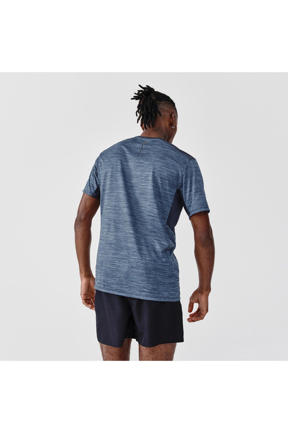 Decathlon-Kalenji Men's Running T-Shirt - Blue - Dry 5