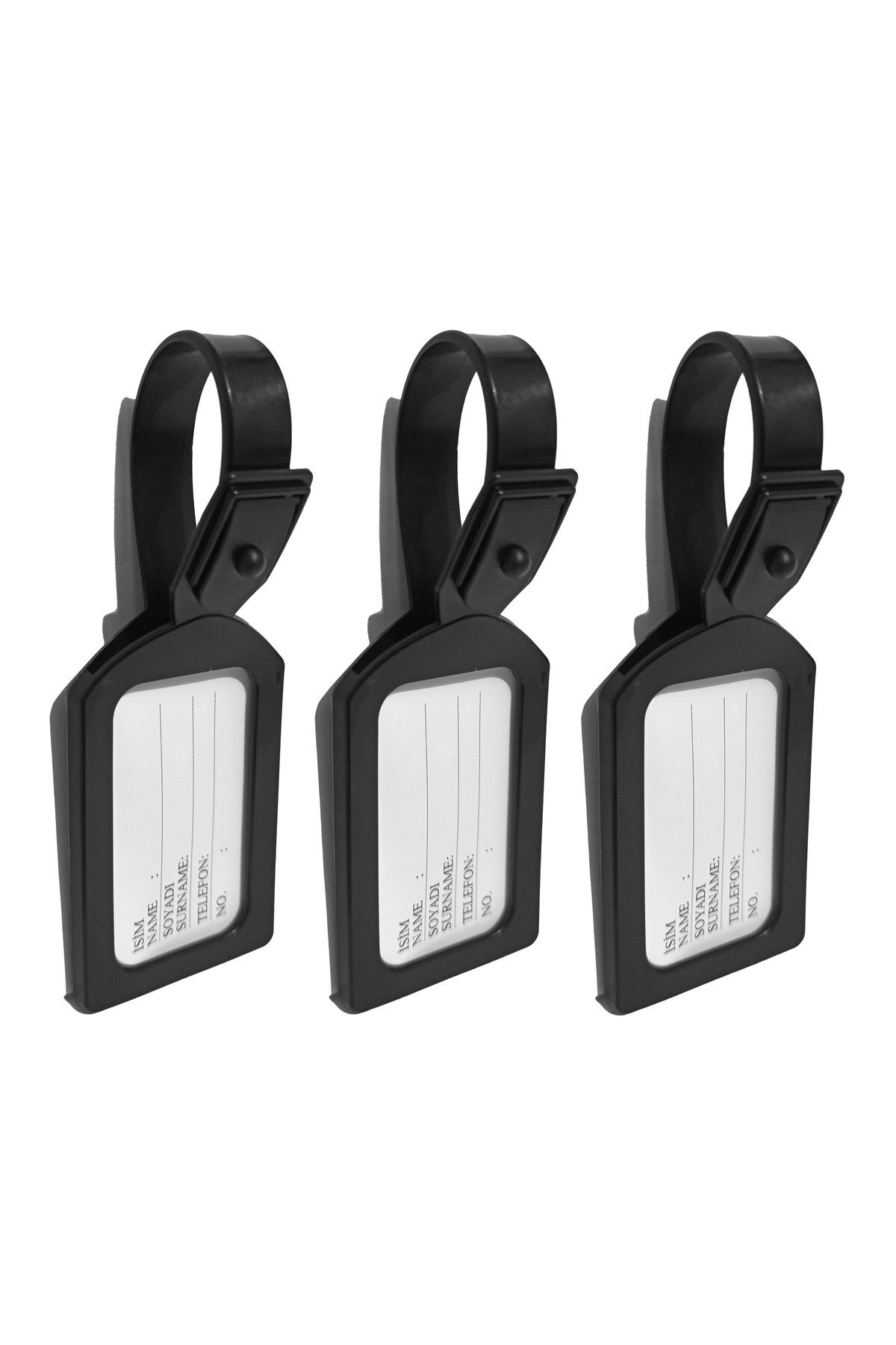 RZ RY ZAGA 3 Adet Valiz Isimliği, 3 Adet Valiz Etiketi, Çanta Aksesuarı, Çanta Isimlik, Bavul Etiketi