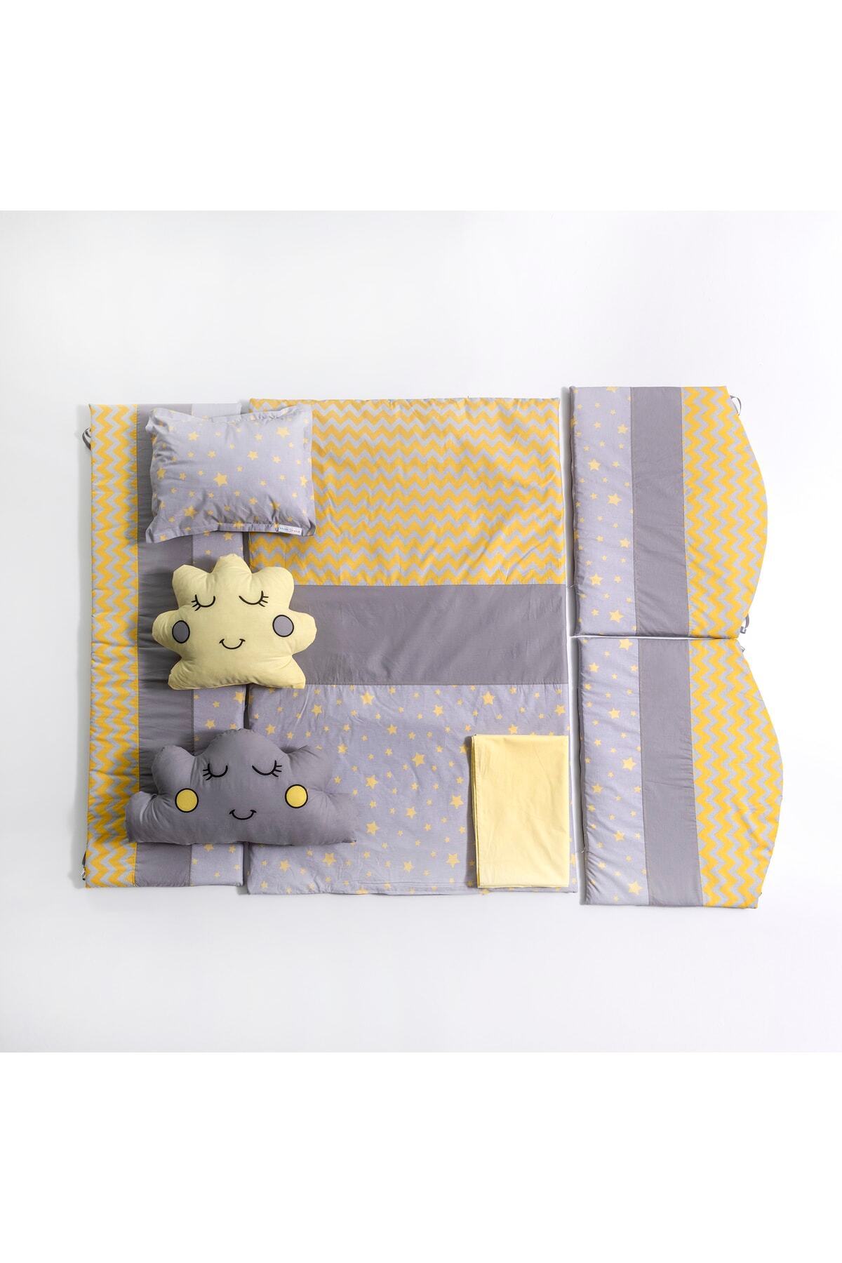 Mini Baby Bebek Uyku Seti Figürlü Cibinliksiz Sarı 9 Parça fotoğrafı 3 (önizleme)